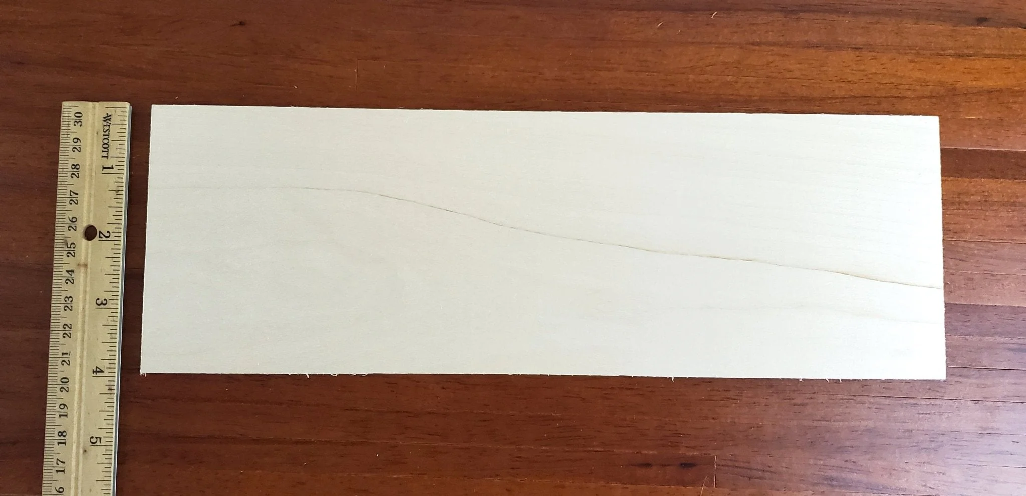 Basswood Sheet Plank 3/32" Thick x 4" Wide x 12" Long Kiln Dried Woodworking - Image 3