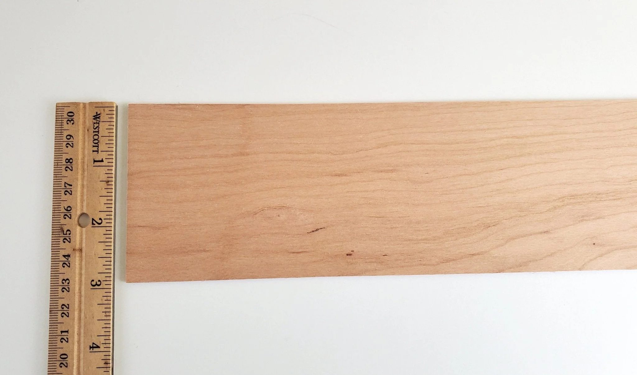 Cherry Wood Sheet Plank Thin 1/32" Thick x 3" Wide x 12" Long Veneer Kiln Dried - Image 4