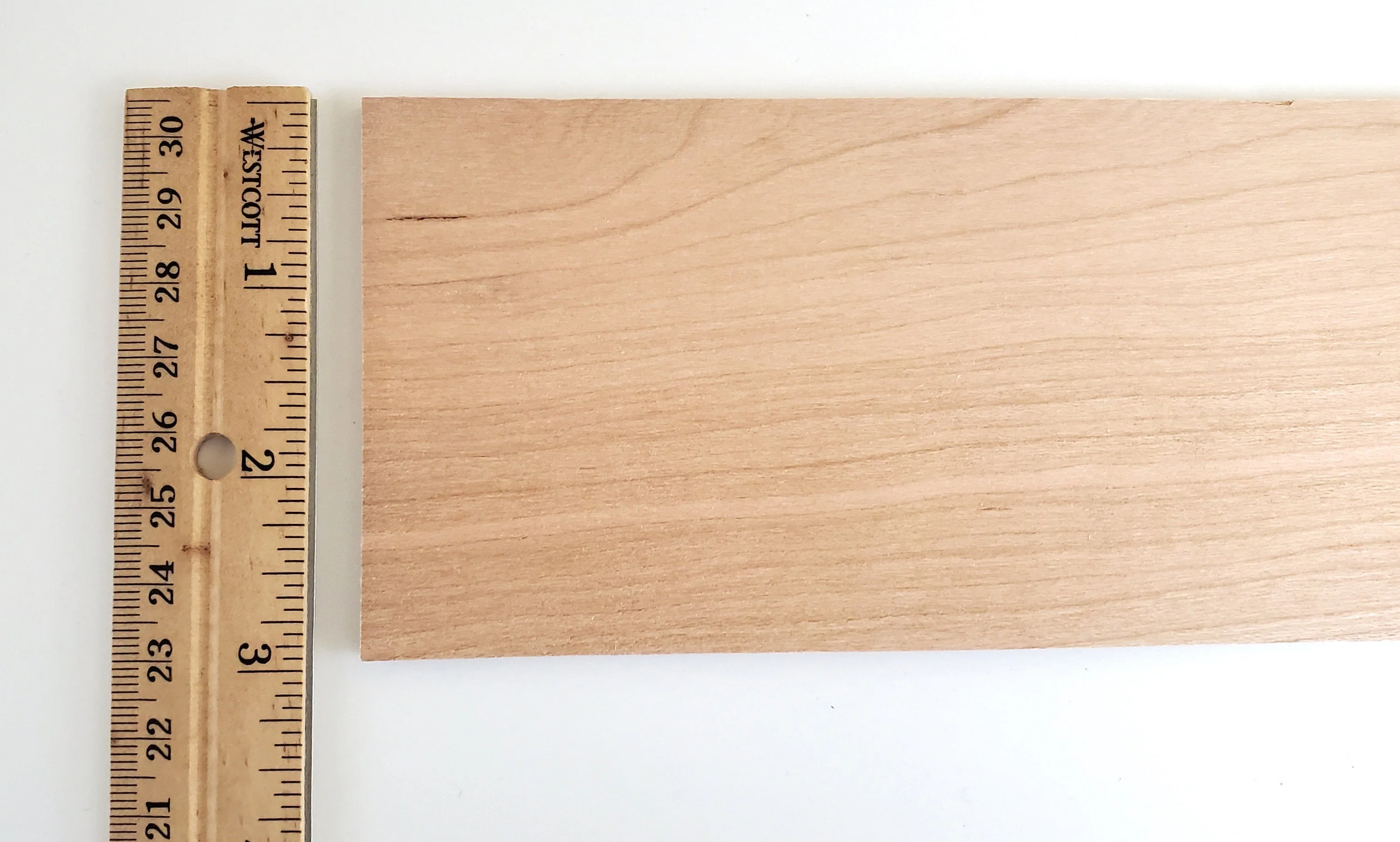 Cherry Wood Slat Plank 1/8" Thick x 3" Wide x 12" Long Kiln Dried Woodworking - Image 4