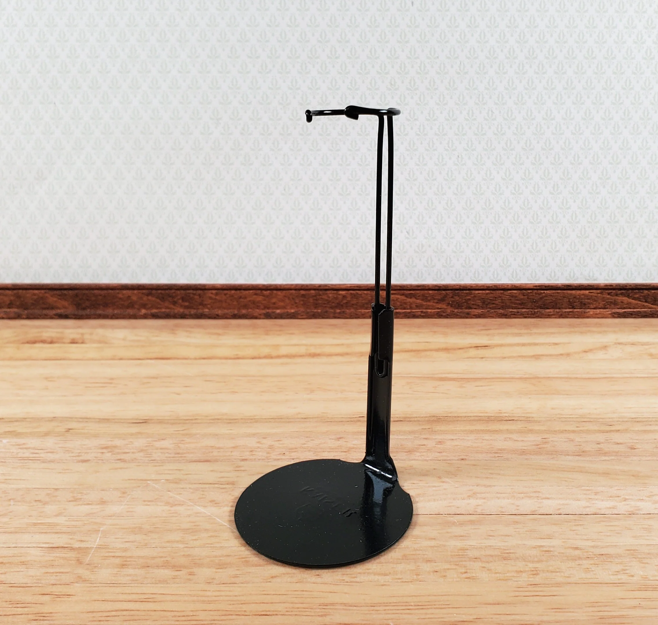 Doll Stand Metal for 4" - 6" Slim Waist Dolls Black 1:12 Scale Dolls Kaiser #1175 - Image 3