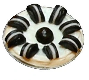 Dollhouse 1:24 HALF SCALE Cookie Pie Miniature Food Kitchen Bakery