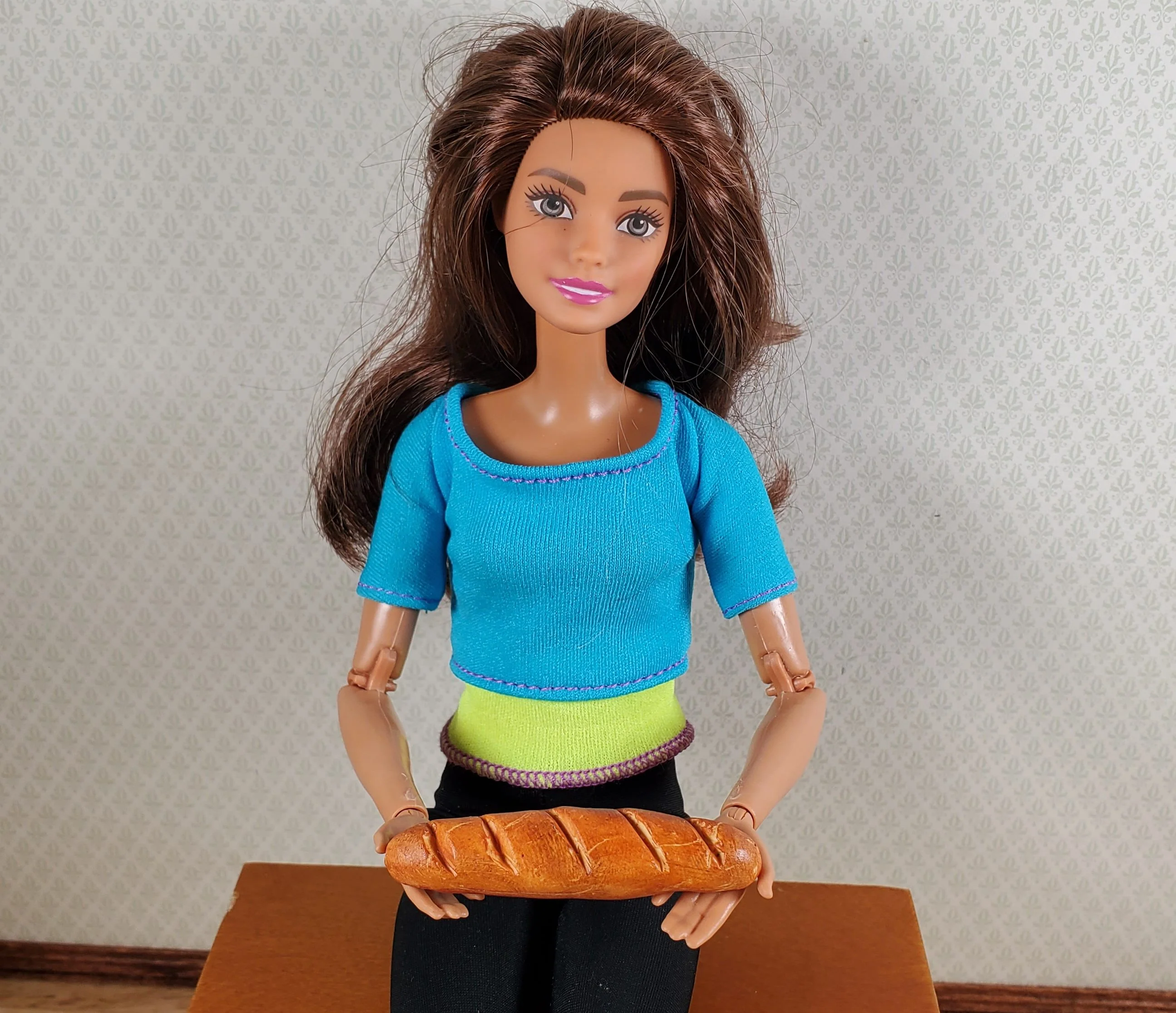 Dollhouse 1:6 Scale French Bread Loaf Playscale Fashion Doll Food Kitchen Bakery - Image 2