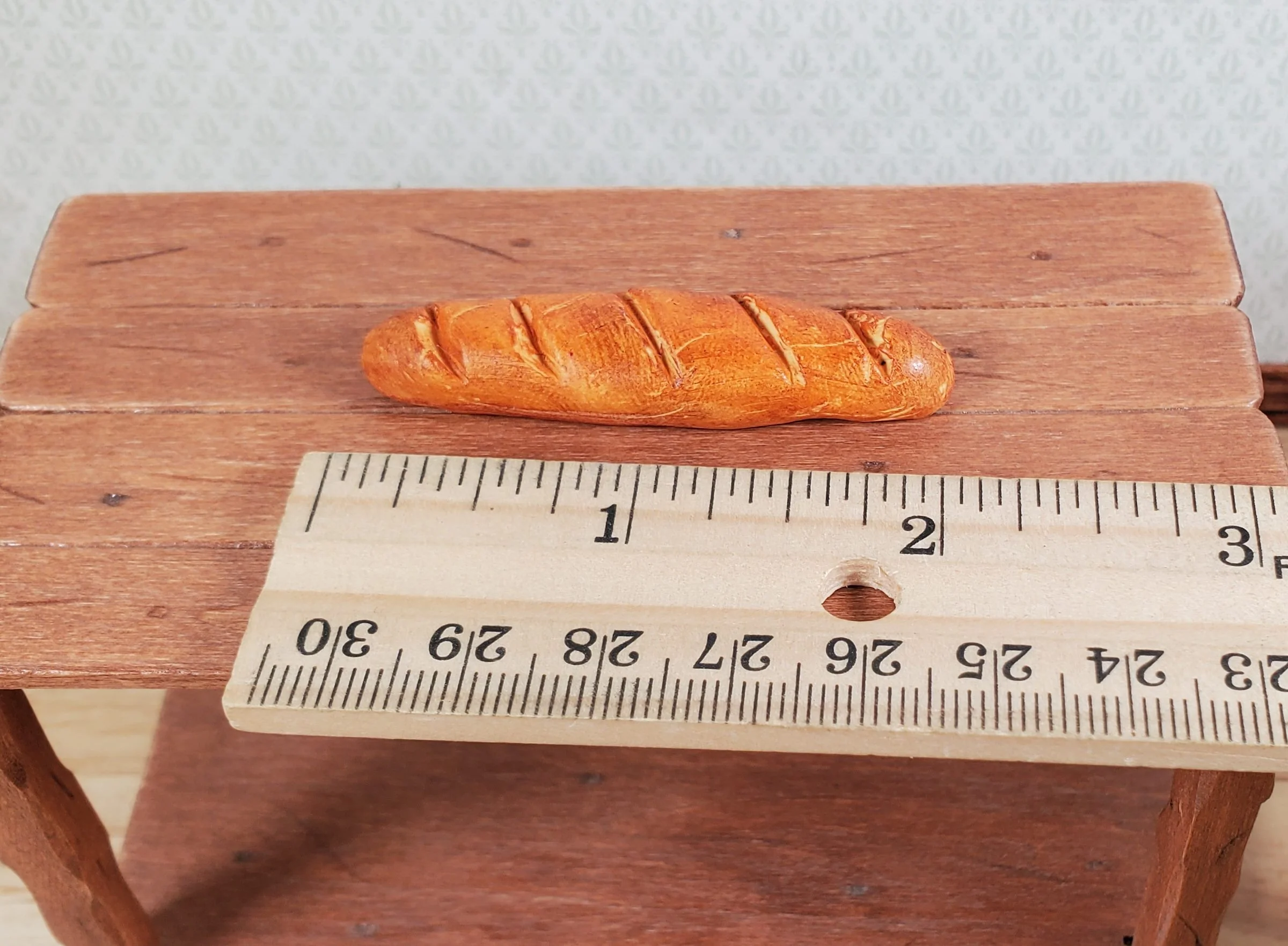 Dollhouse 1:6 Scale French Bread Loaf Playscale Fashion Doll Food Kitchen Bakery - Image 3