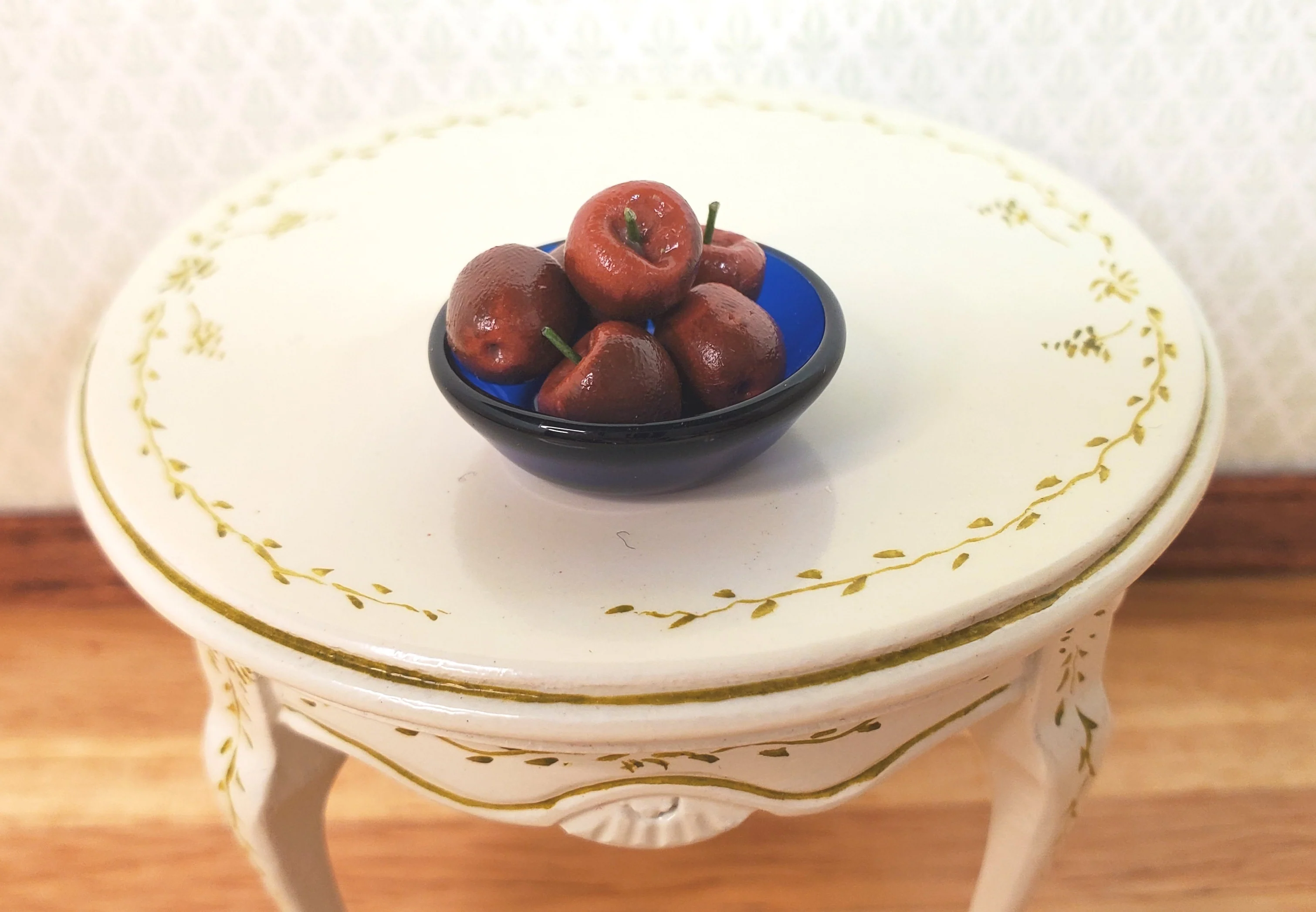 Dollhouse Apples Sett of 12 1:12 Scale Miniatures Kitchen Food Fruits Grocery - Image 2