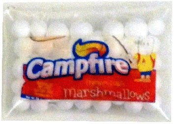 Dollhouse Bag of Marshmallows 1:12 Scale Miniature Food Kitchen