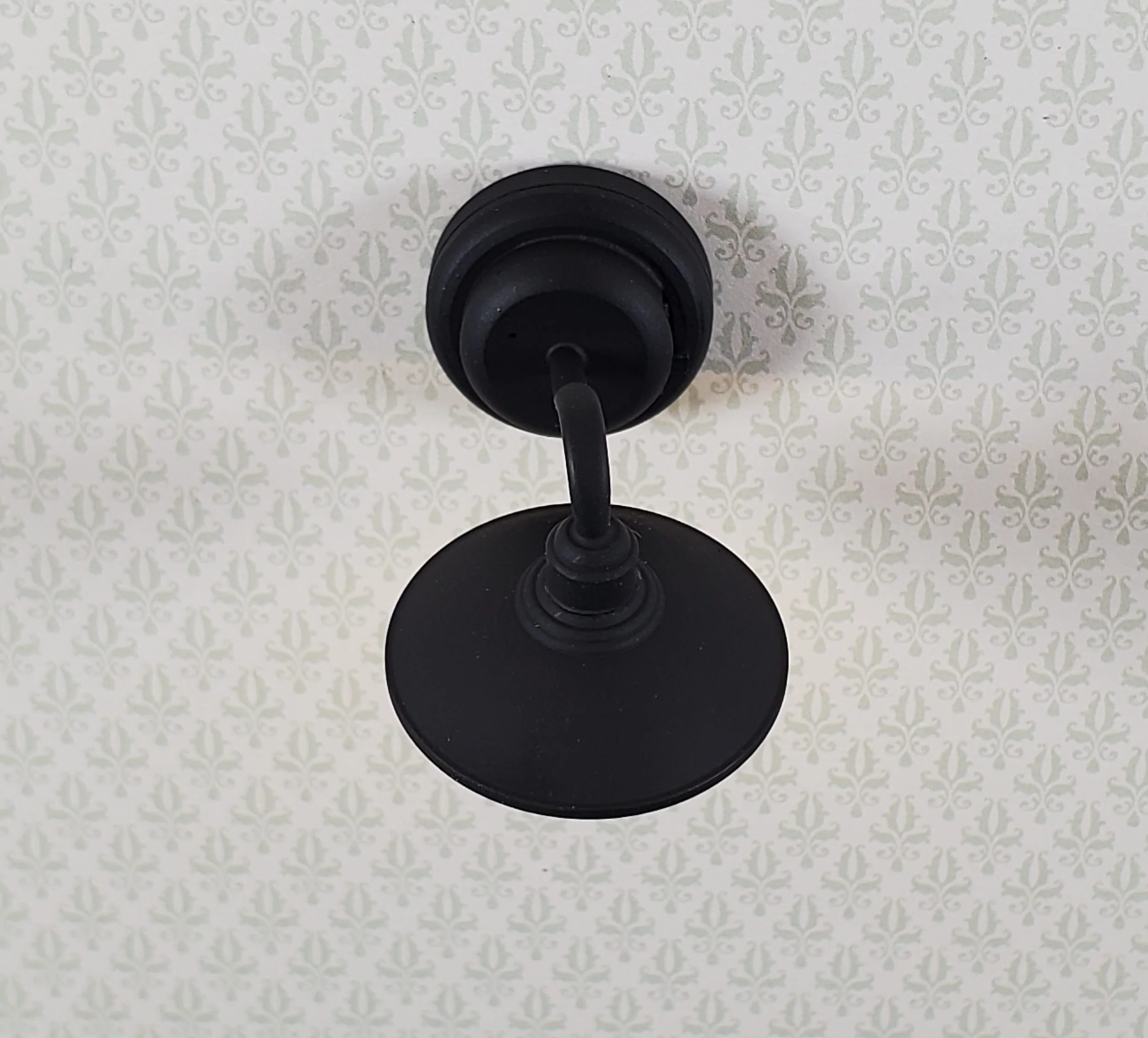 Dollhouse Barn Light Industrial Black Wand Operated Battery 1:12 Scale Miniature - Image 6