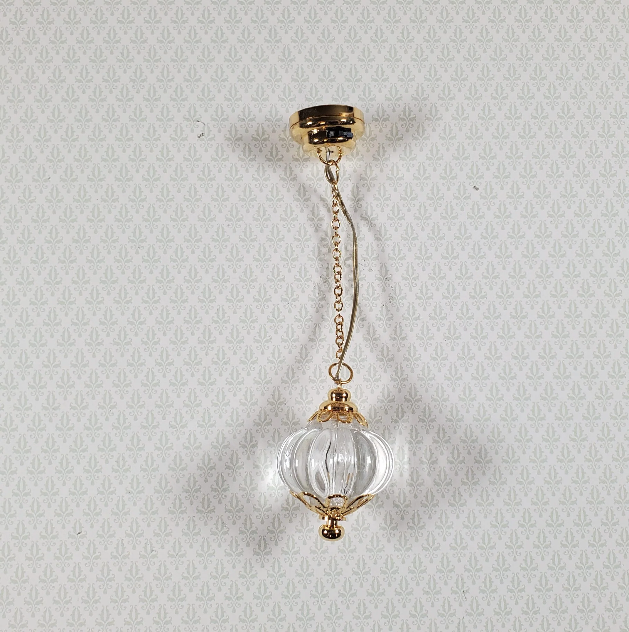 Dollhouse Battery Bead Ceiling Light 1:12 Scale Miniature Houseworks 2557 - Image 8