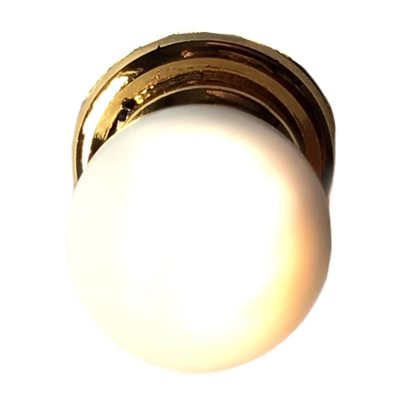 Dollhouse Battery Light Hanging Ceiling White Globe Shade 1:12 Scale Miniature - Image 2