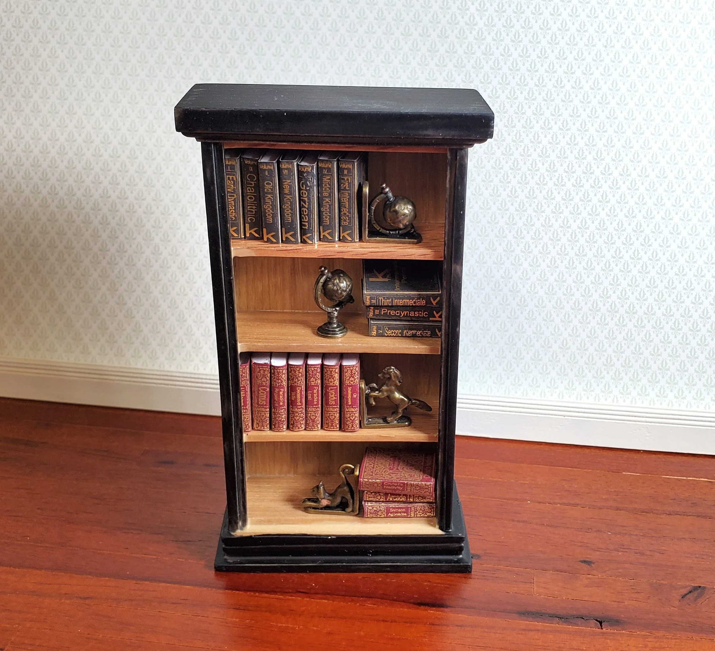 Dollhouse Book Set of 10 James Milton 1:12 Scale Miniatures (blank inside) - Image 3