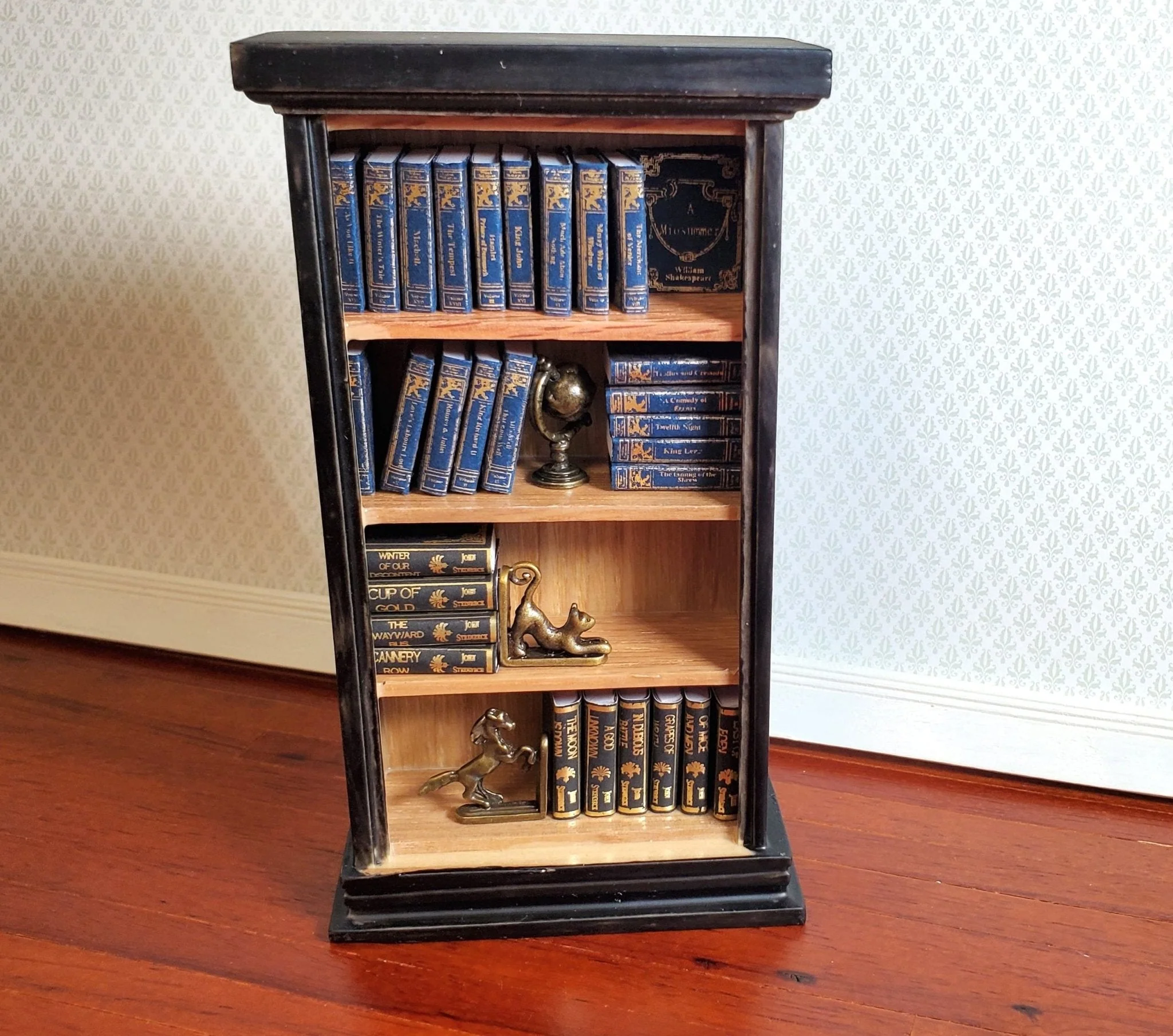 Dollhouse Book Set of 10 John Steinbeck 1:12 Scale Miniatures (blank inside) - Image 3