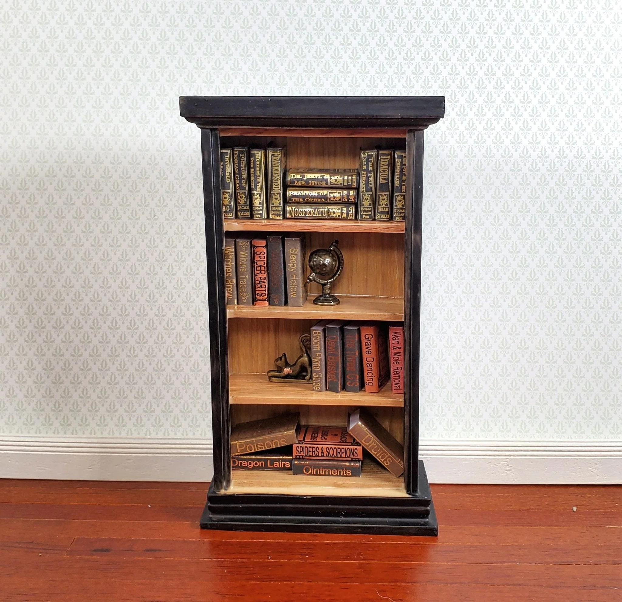 Dollhouse Book Set x5 Witch Humor Volume 2 1:12 Scale Miniatures (blank inside) - Image 4