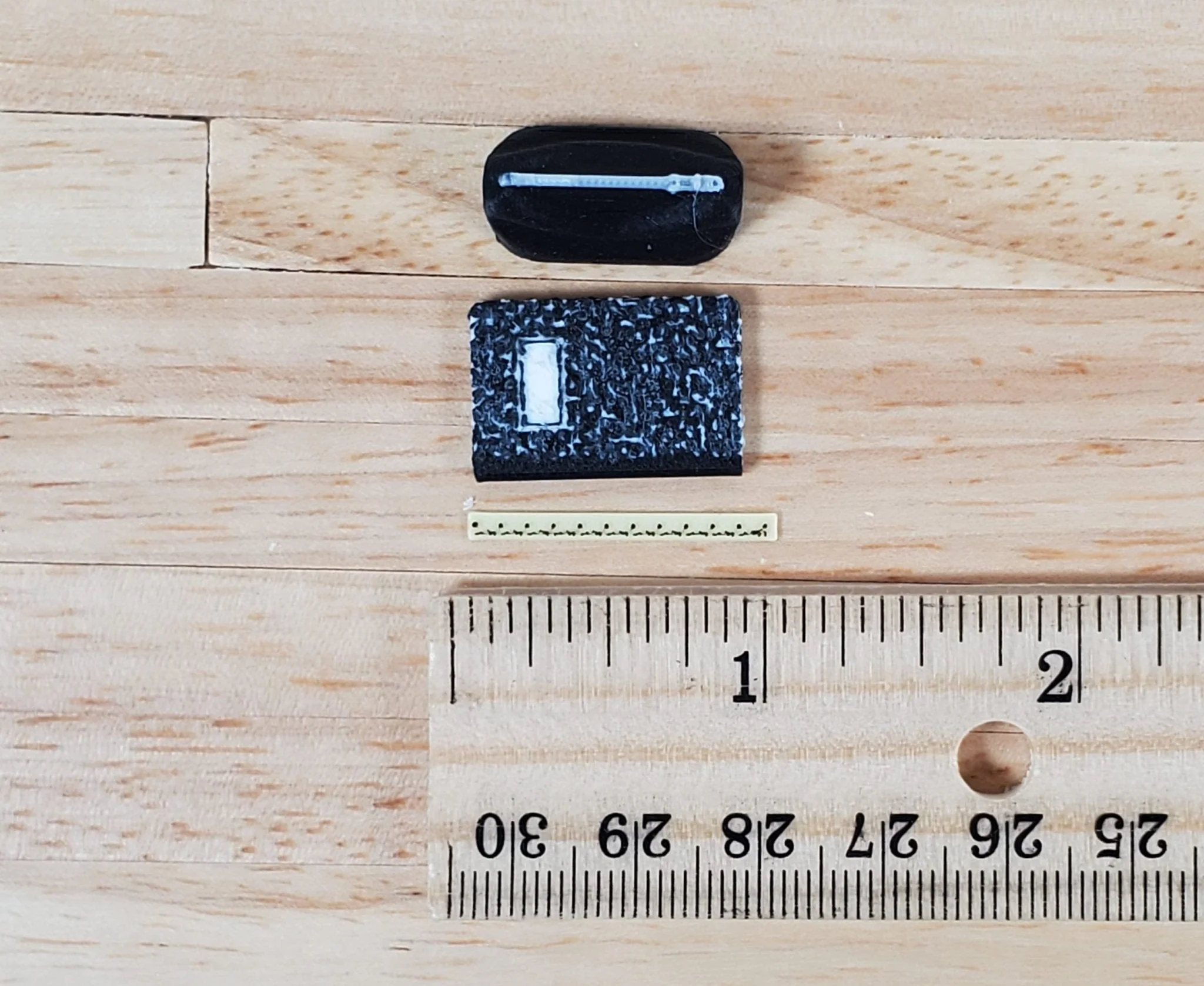 Dollhouse Composition Notebook Pencil Case Ruler School Set 1:12 Scale Miniature - Image 4