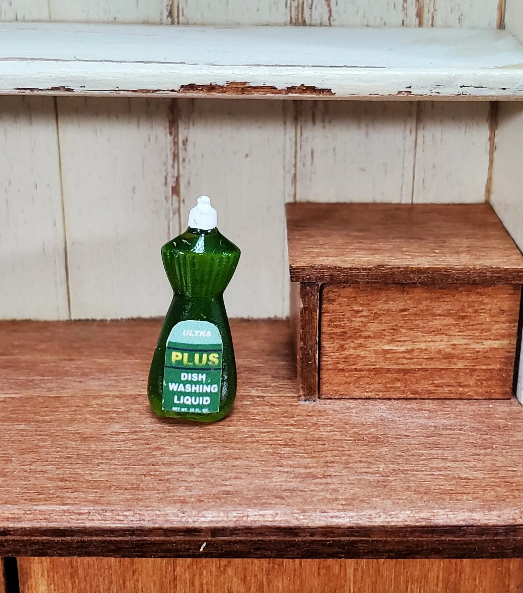 Dollhouse Dish Soap 1:12 Scale Miniature Kitchen Accessories Handcrafted