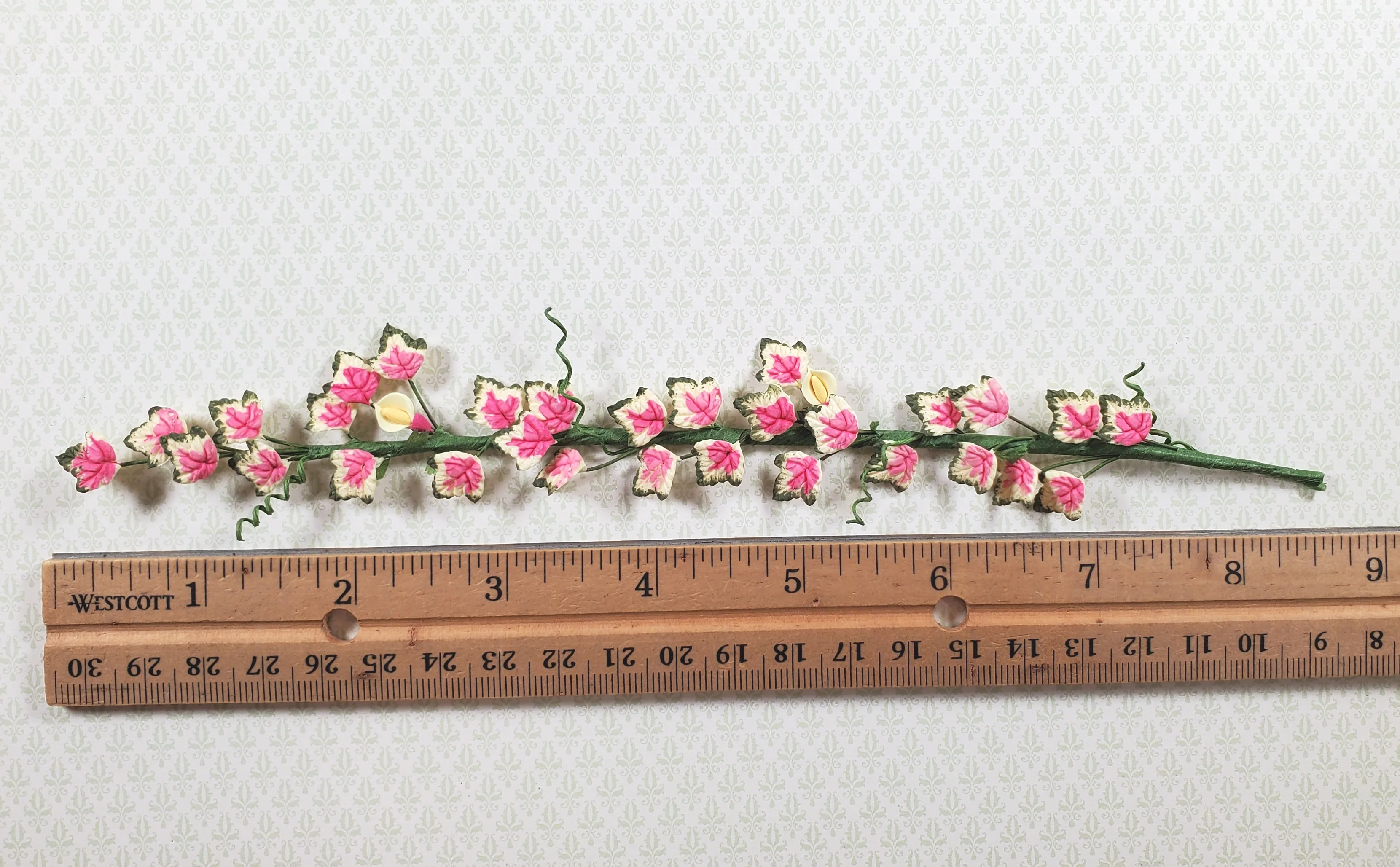 Dollhouse Dogwood Vine 8 Inches Long 1:12 Scale Miniature Garden Plants - Image 3