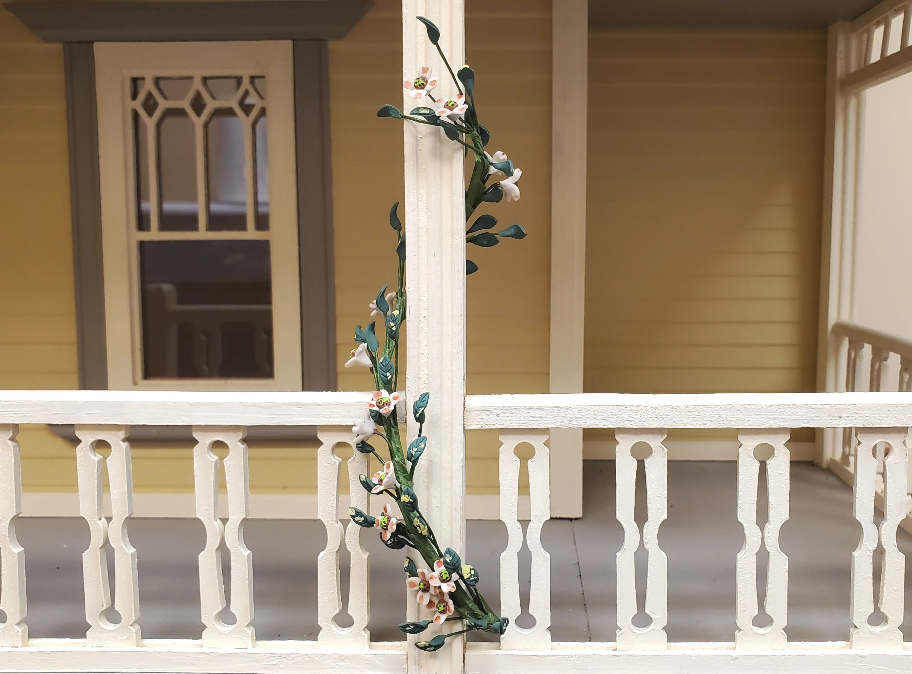 Dollhouse Dogwood Vine 8 Inches Long 1:12 Scale Miniature Garden Plants