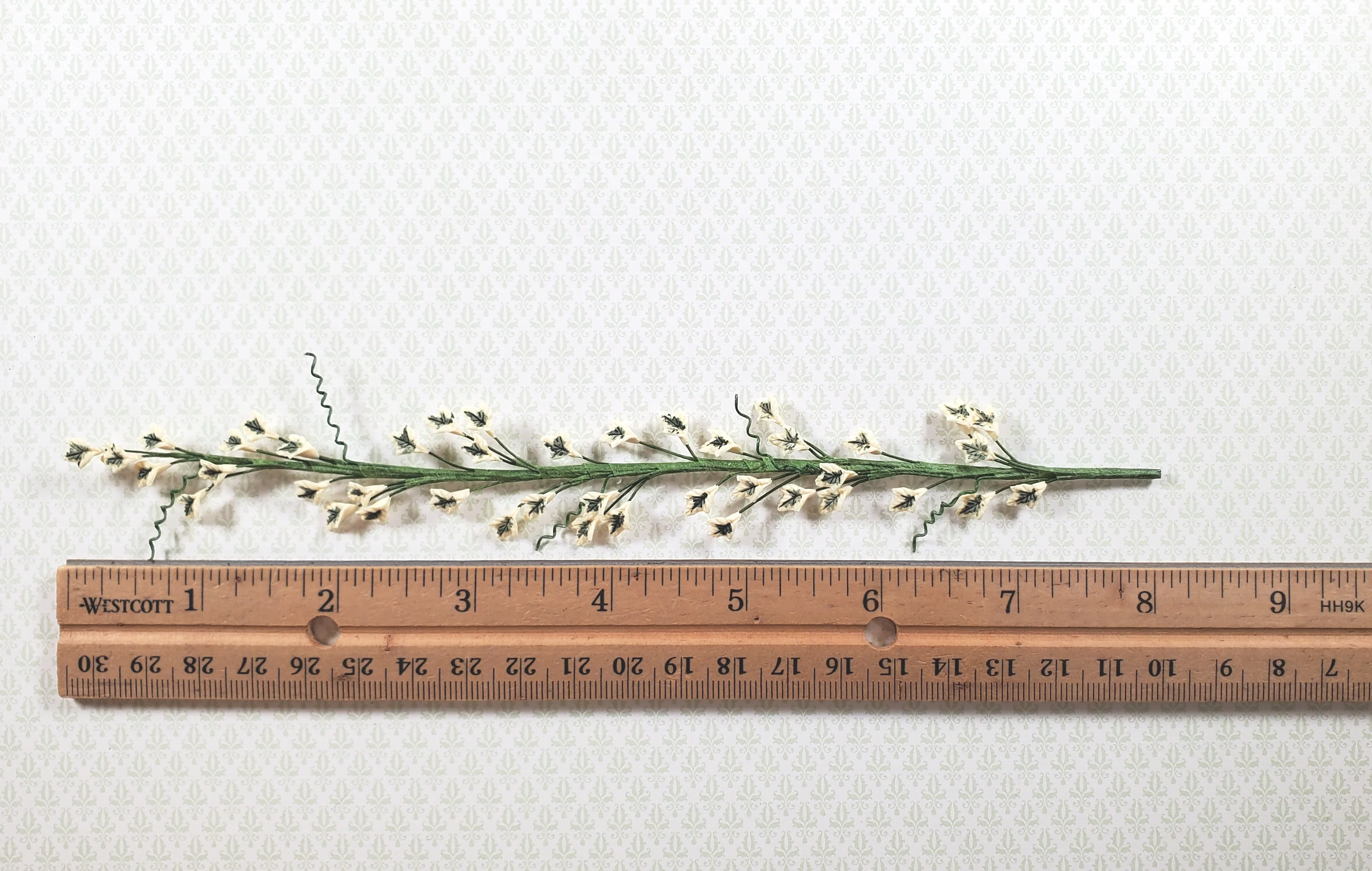 Dollhouse English Ivy Vine 8 Inches Long 1:12 Scale Miniature Garden Plants - Image 3