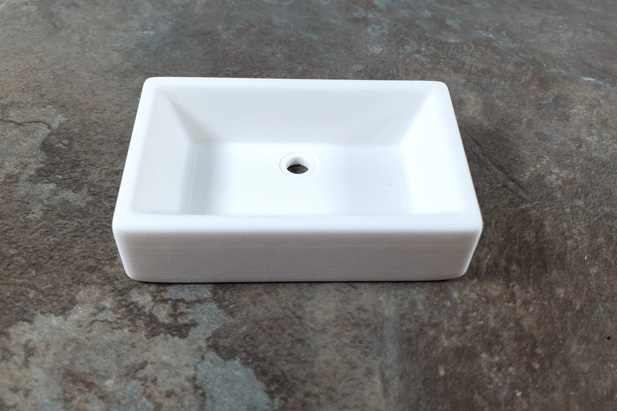 Dollhouse Farmhouse Sink Belfast Butler Style White 1:12 Scale Miniature - Image 2