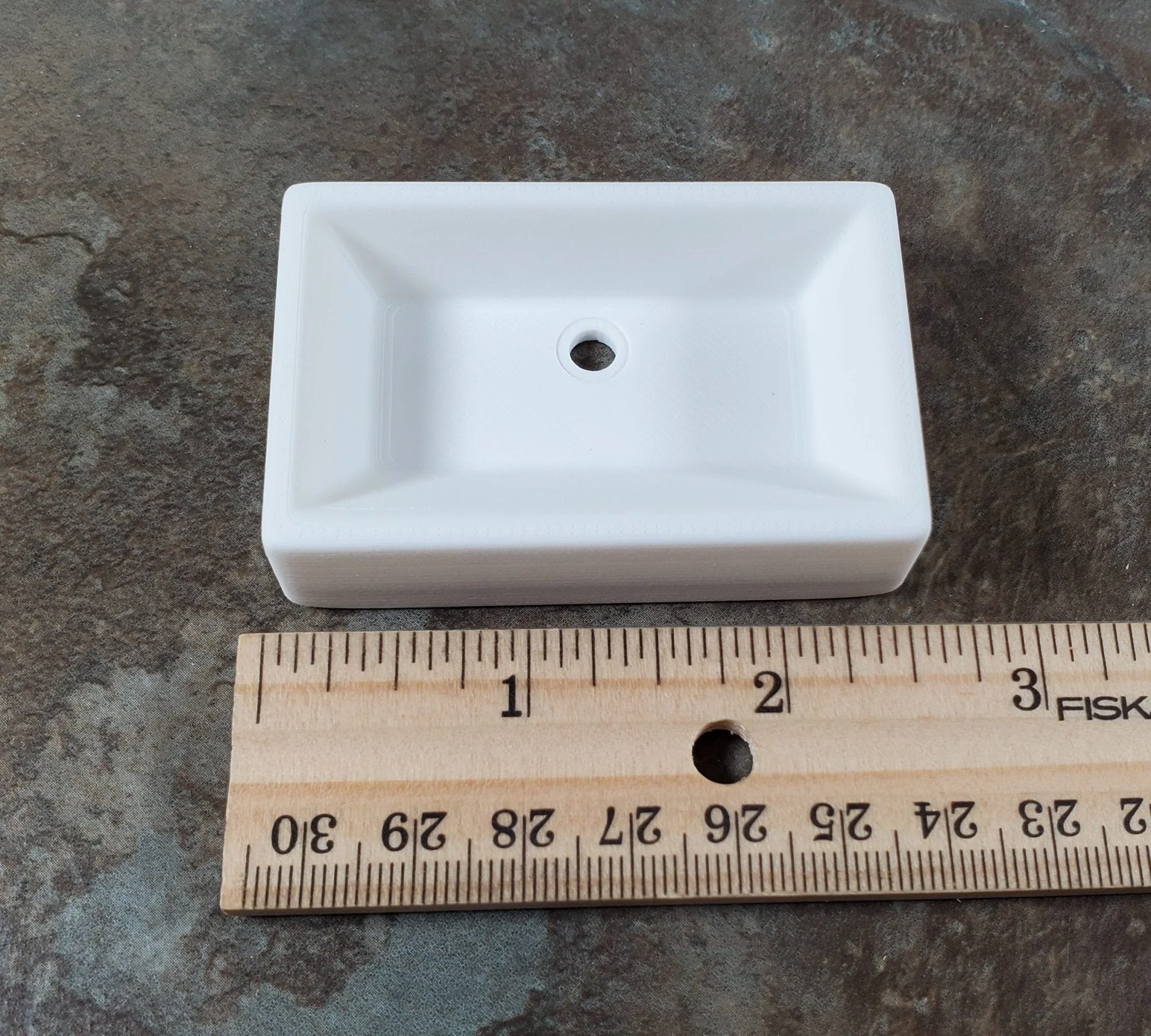 Dollhouse Farmhouse Sink Belfast Butler Style White 1:12 Scale Miniature - Image 3