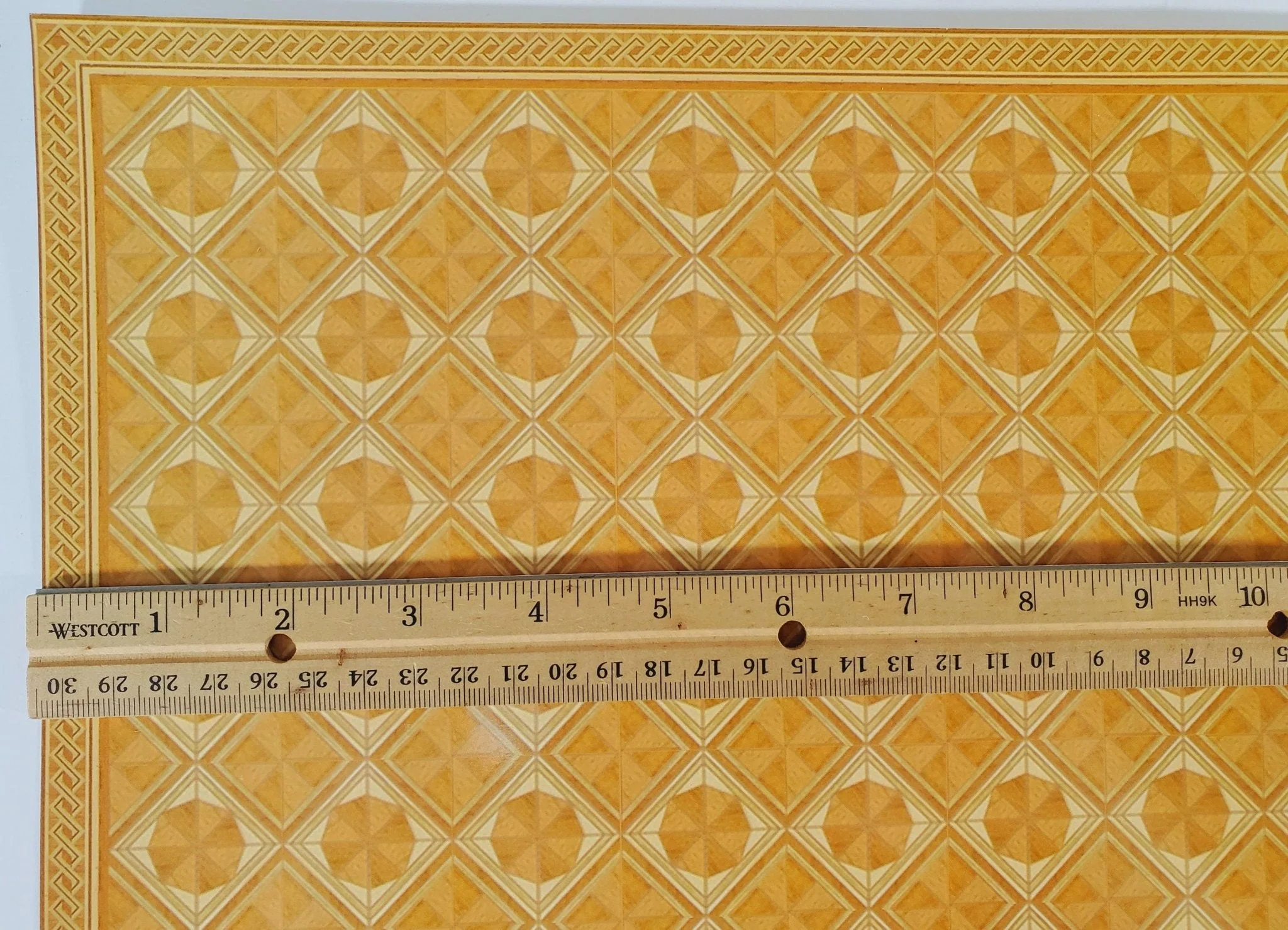 Dollhouse Faux Wood Flooring Heavy Paper Sheet 1:12 Scale Miniature WM34482F - Image 3
