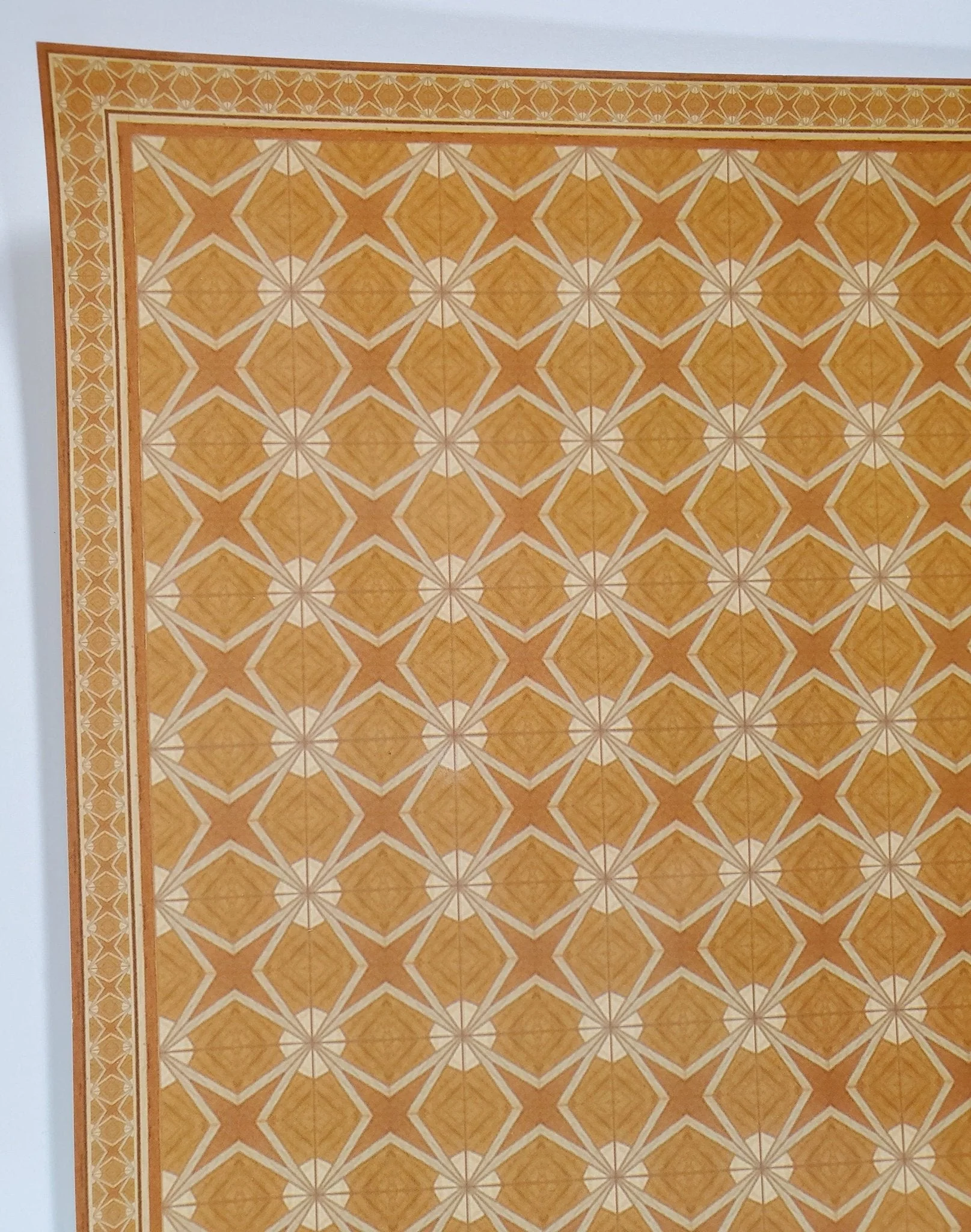 Dollhouse Faux Wood Flooring Heavy Paper Sheet 1:12 Scale Miniature World Model