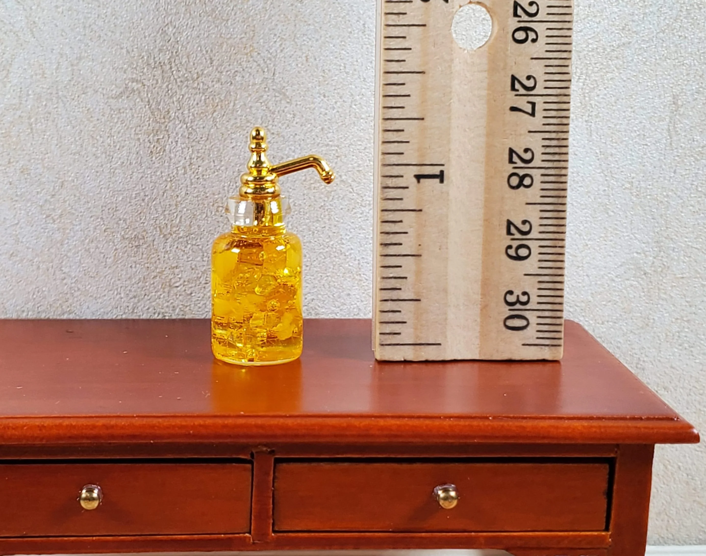Dollhouse Flavored Syrup Pump Orange Marmalade 1:12 Scale Kitchen Food - Image 4
