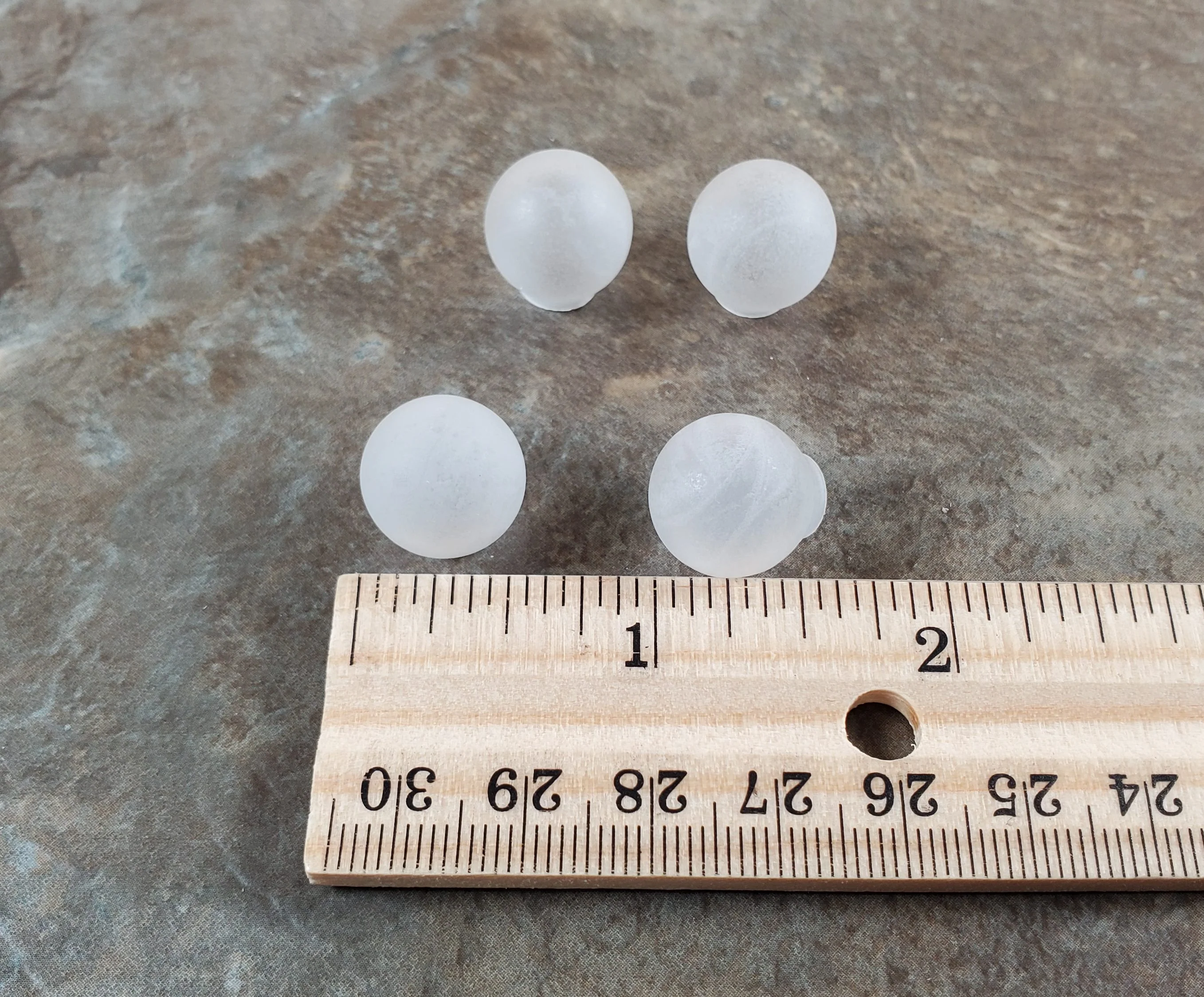 Dollhouse Frosted Glass Globes Shades 1:12 Scale Miniature DIY Lights MH686 - Image 4