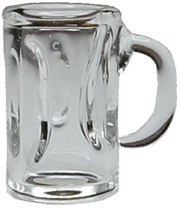 Dollhouse Glass Stein 1:12 Scale Miniature Kitchen Beverages