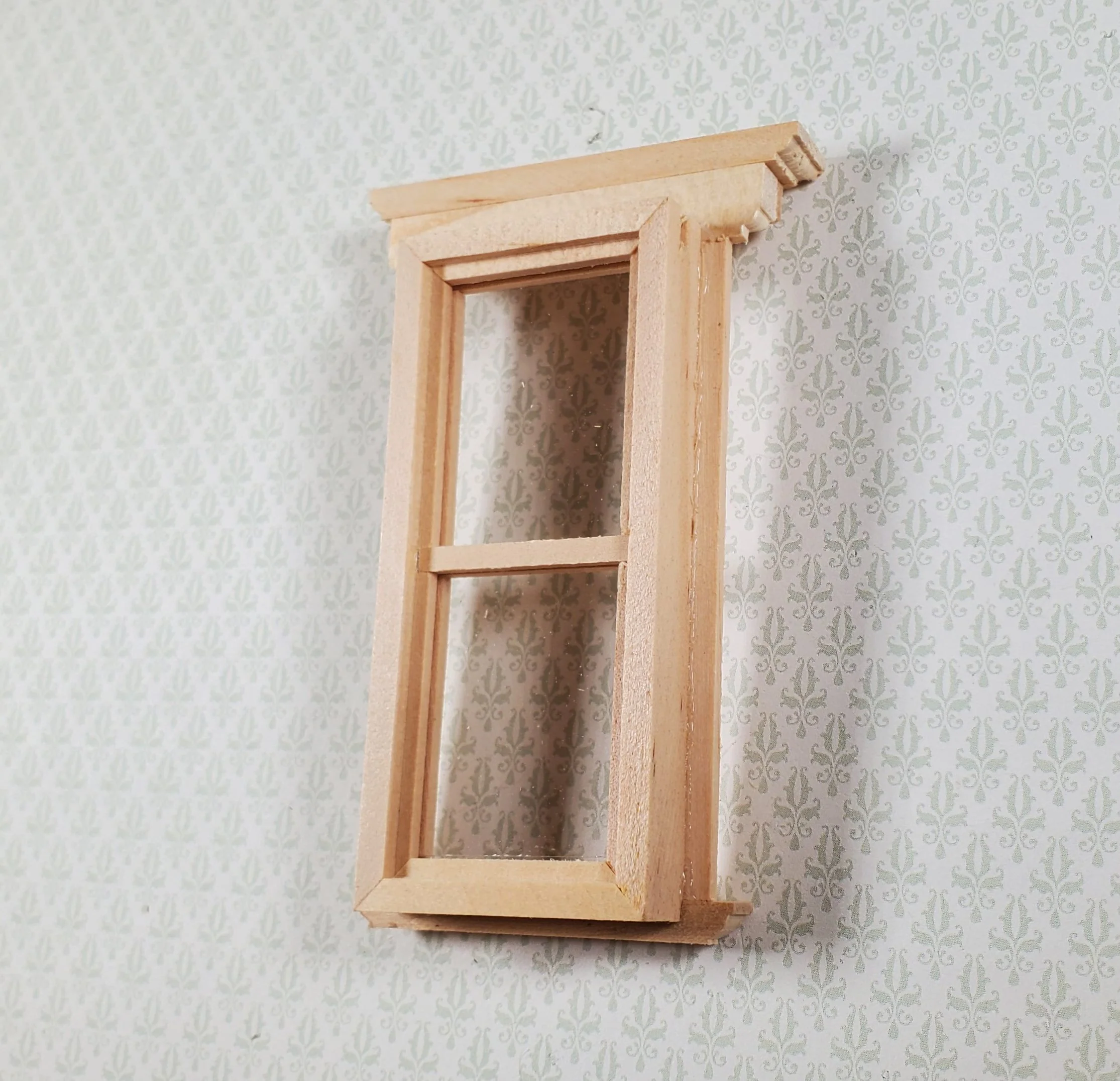 Dollhouse HALF SCALE 1:24 Window Yorktown Interior Trim Wood H5041 Houseworks - Image 3