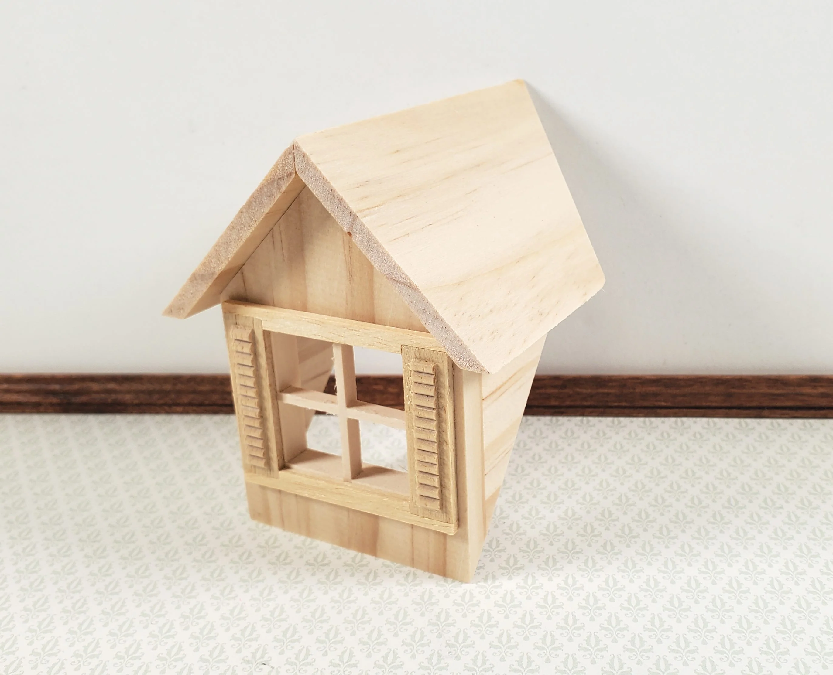 Dollhouse HALF SCALE Dormer Window Traditional Style 1:12 Scale Houseworks H7002 - Image 3