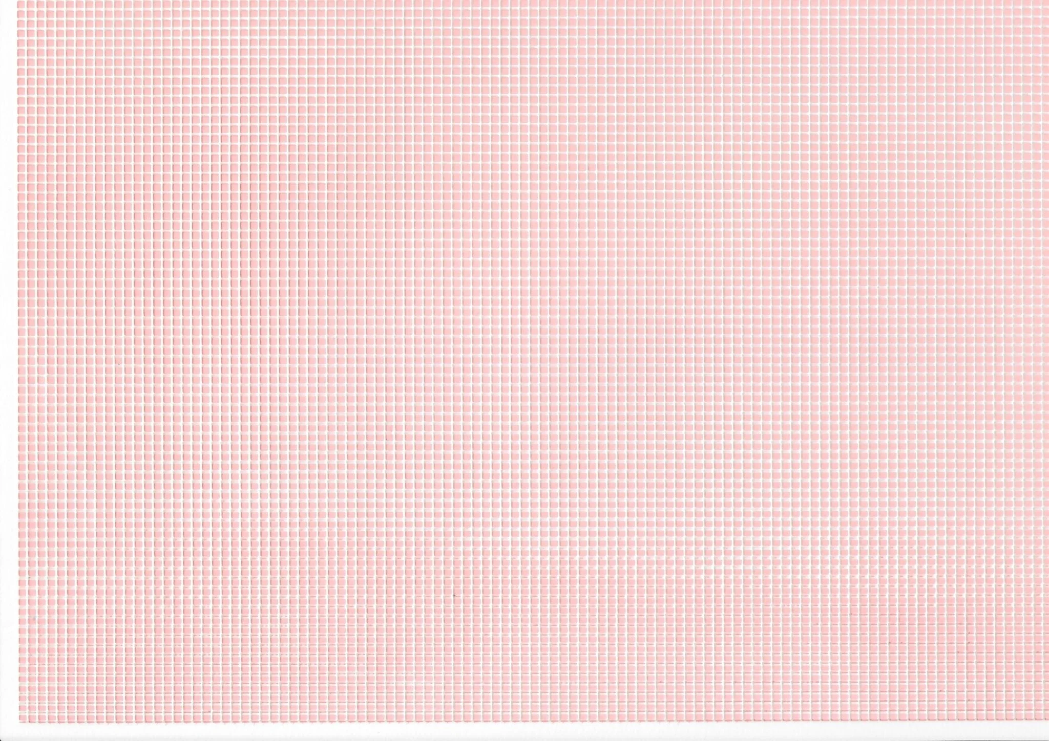 Dollhouse HALF SCALE Floor Tiles Embossed Pink & White 1:24 Scale Plastic Sheet