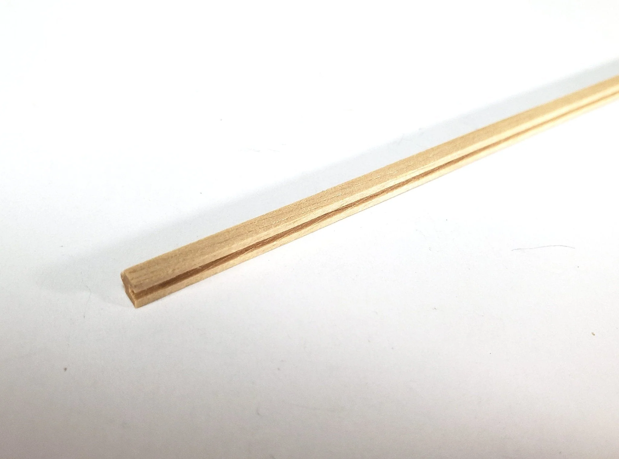 Dollhouse HALF SCALE Handrail Banister for Stairs 1/8" w x 12" long 1:24 Scale HWH7020 - Image 2