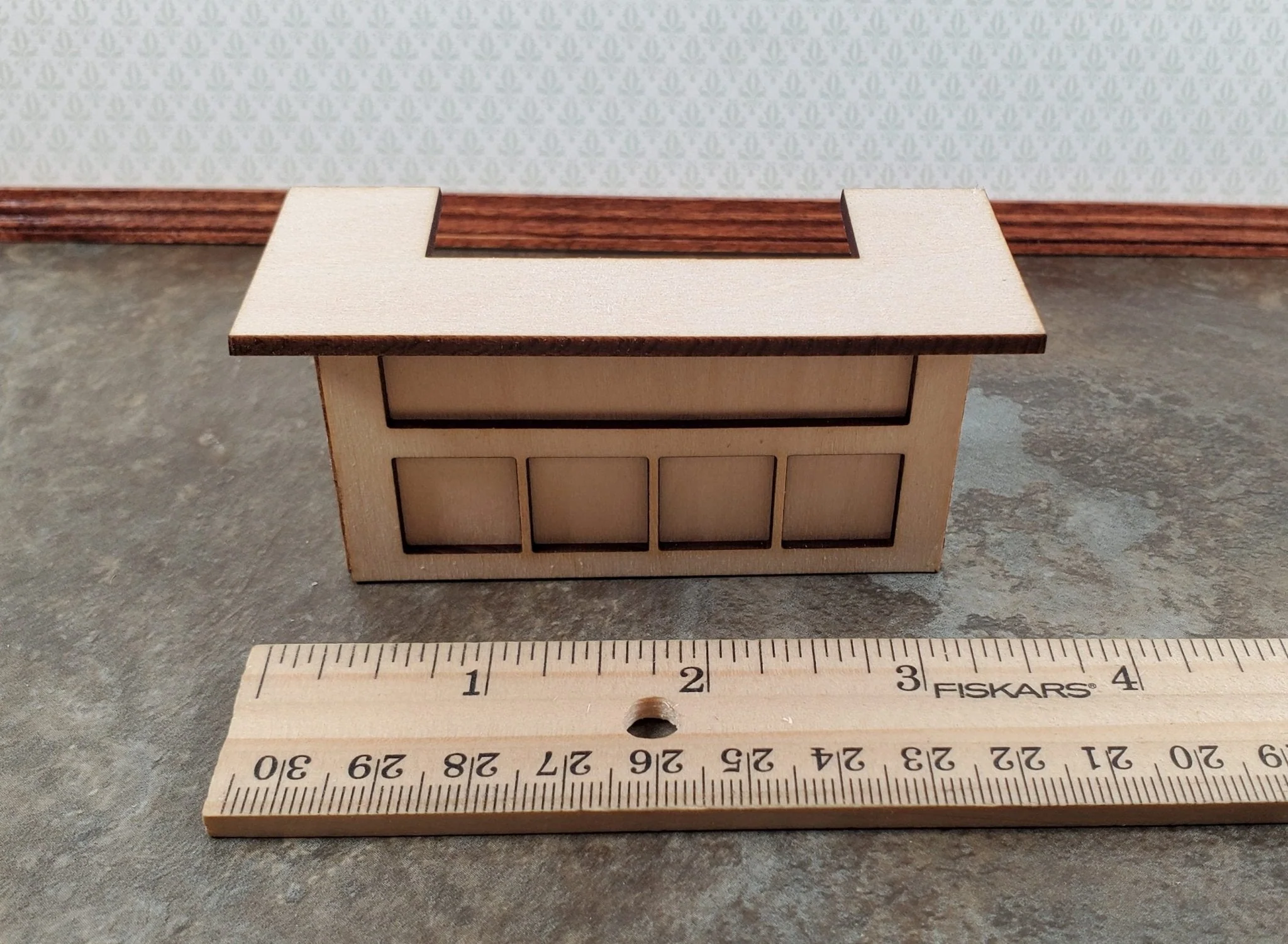 Dollhouse Half Scale Pub Bar DIY KIT Wood Tudor or Irish 1:24 Scale Miniature - Image 6