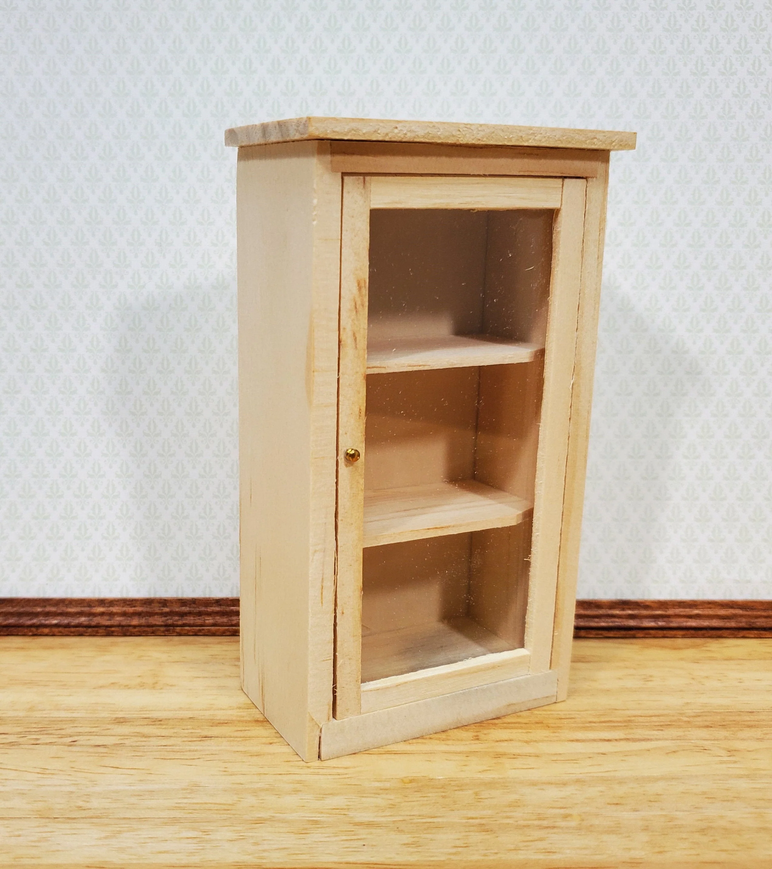 Dollhouse Jelly or Larder Cabinet Cupboard 1:12 Scale Kitchen Furniture Unpainted - Image 3