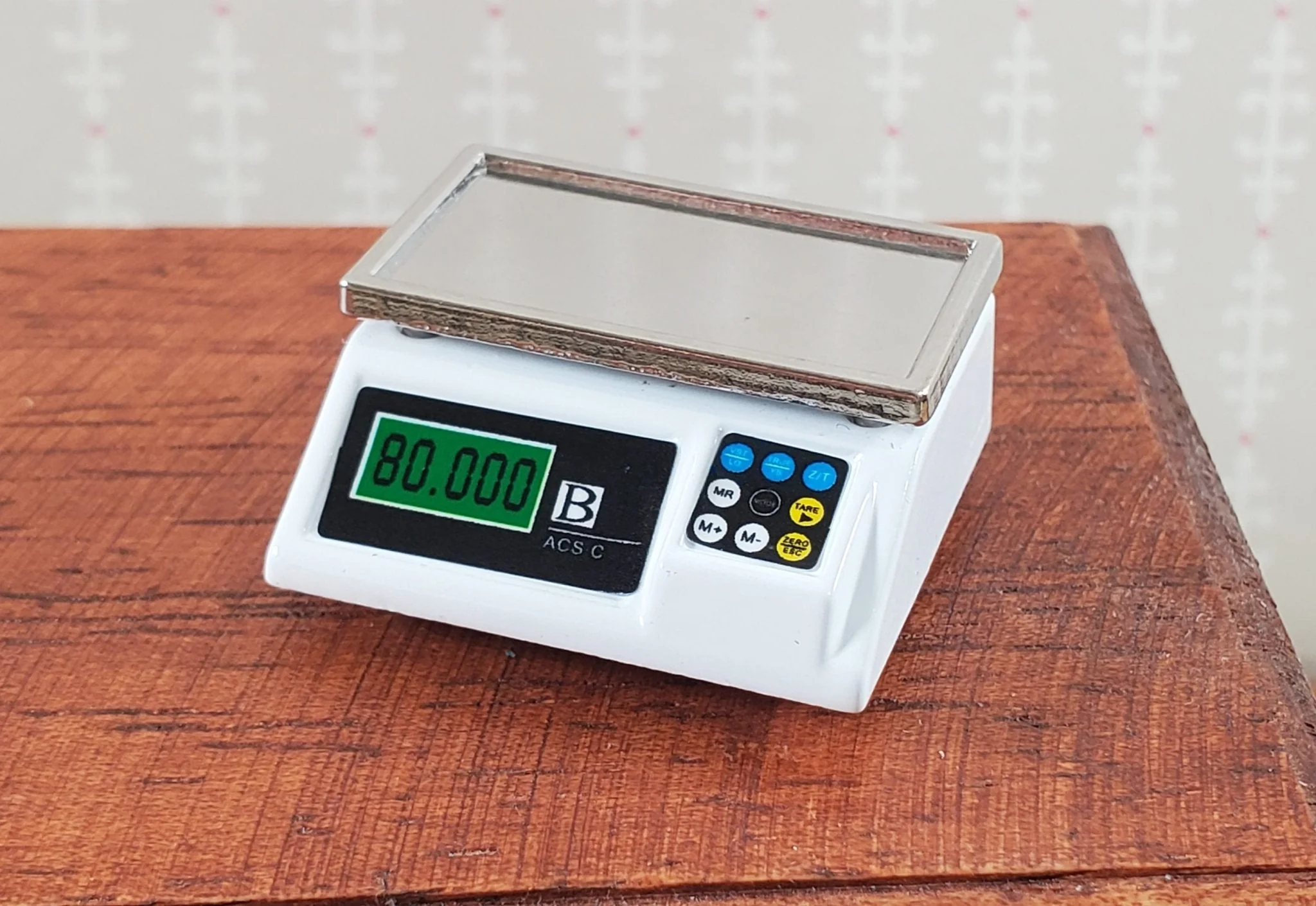 Dollhouse Metal Scale Modern Miniature Prop 1:12 Scale Removable Tray Grocery