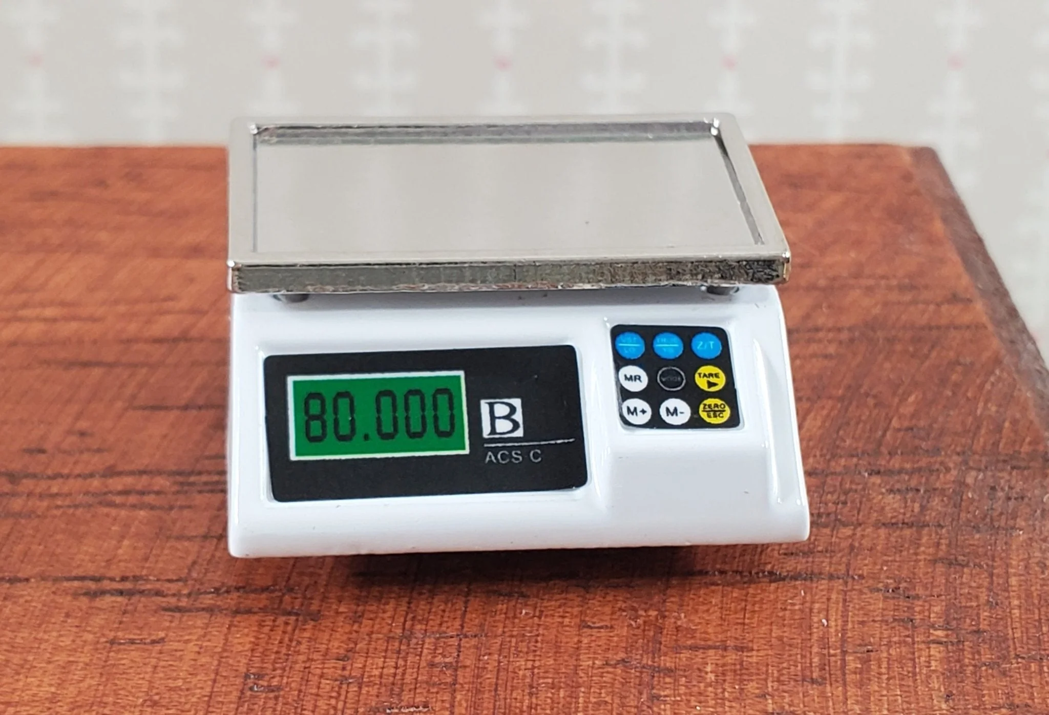 Dollhouse Metal Scale Modern Miniature Prop 1:12 Scale Removable Tray Grocery - Image 2