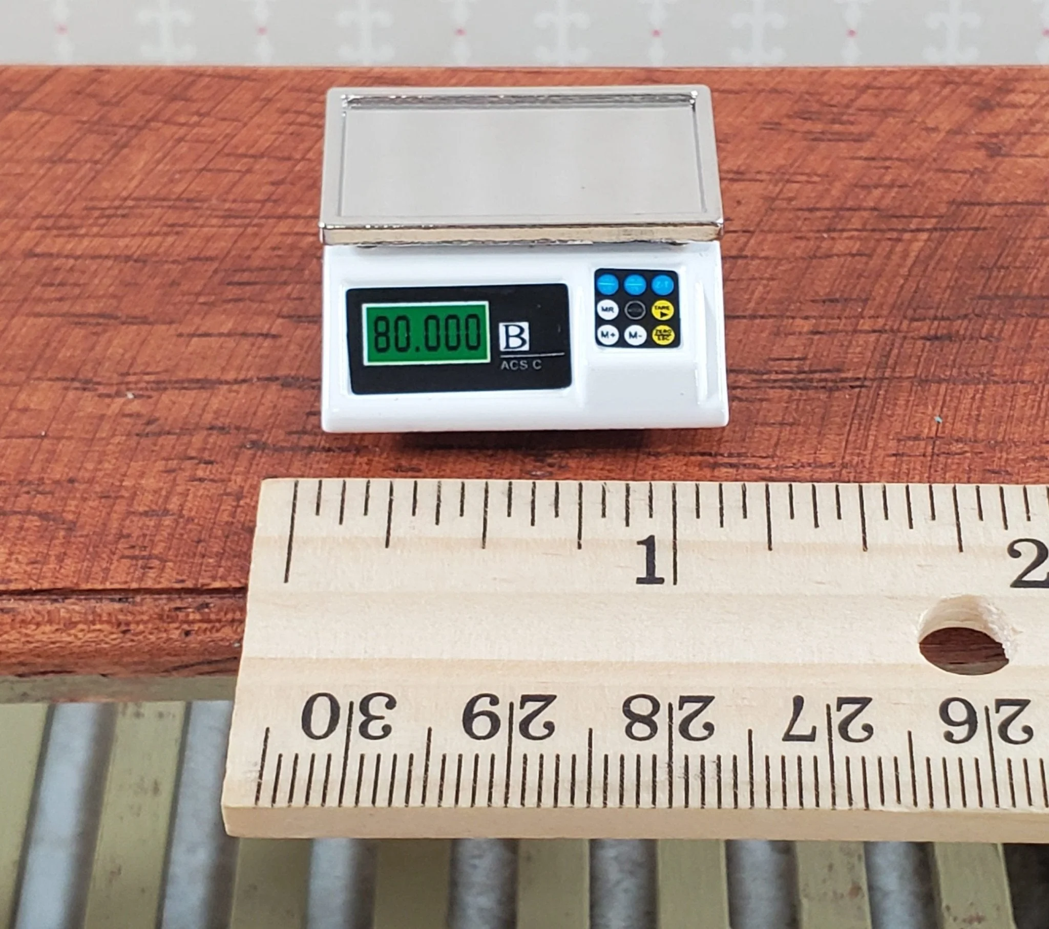 Dollhouse Metal Scale Modern Miniature Prop 1:12 Scale Removable Tray Grocery - Image 3