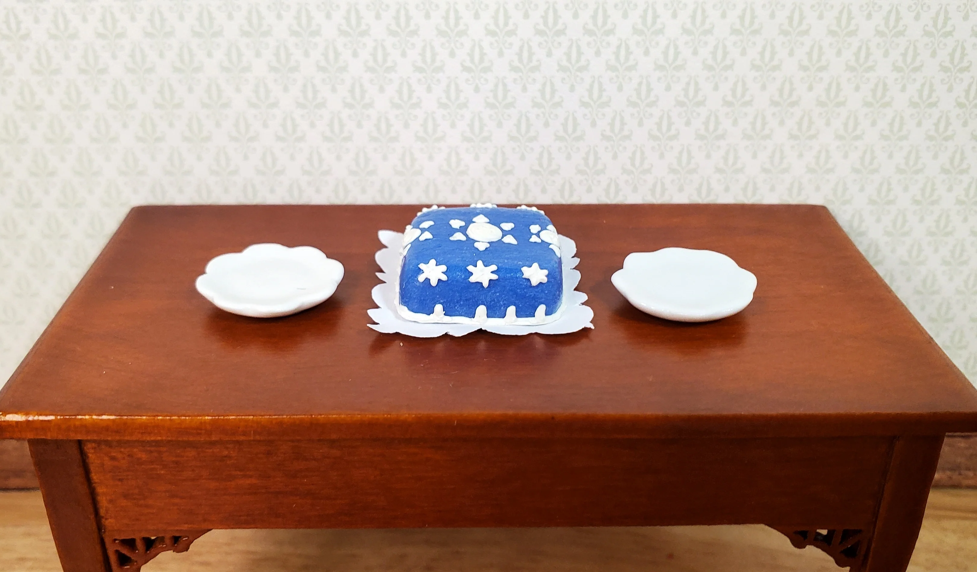 Dollhouse Midnight Sky Cake 1:12 Scale Miniature Dessert Food Bakery - Image 2