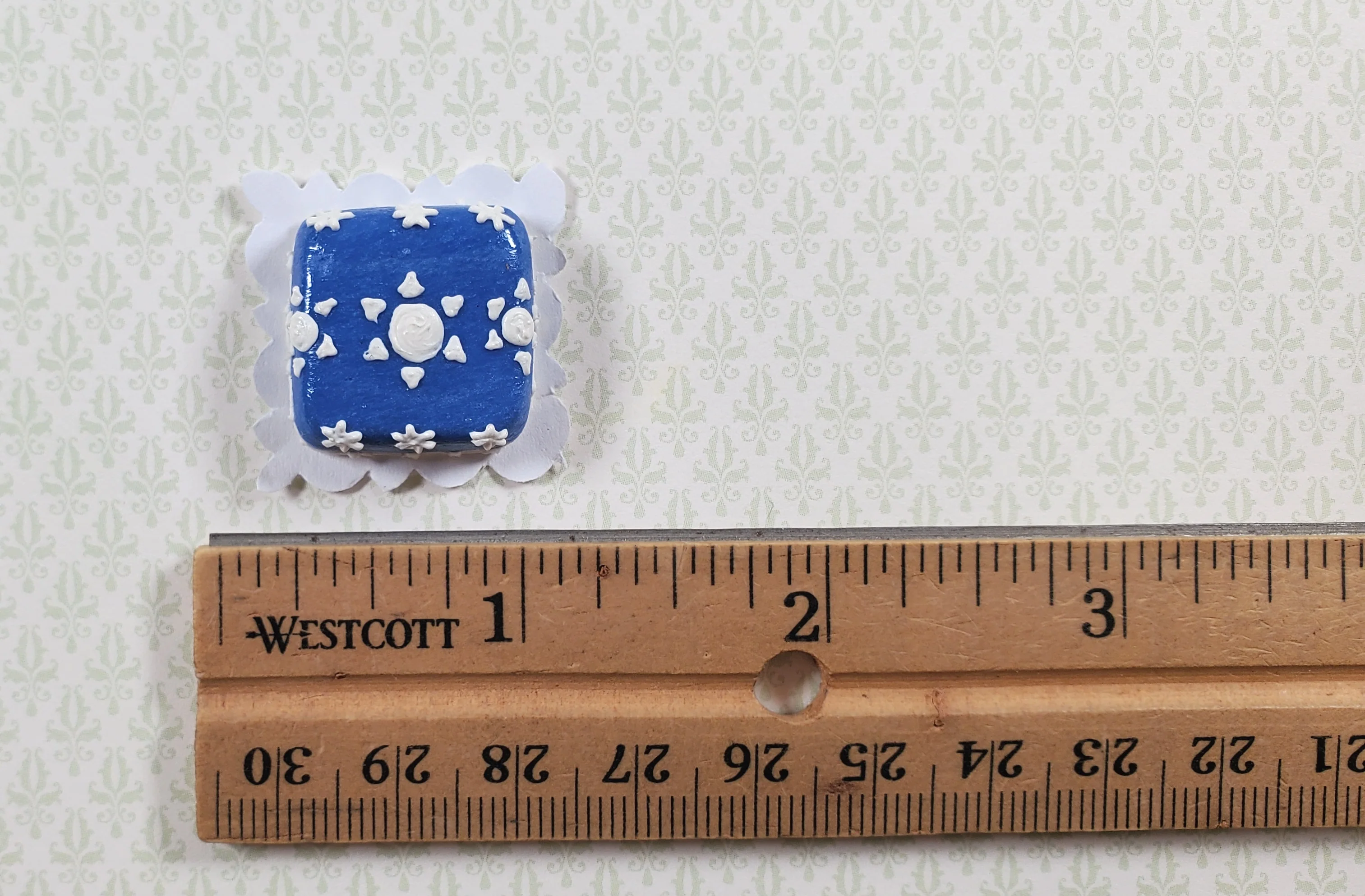 Dollhouse Midnight Sky Cake 1:12 Scale Miniature Dessert Food Bakery - Image 3