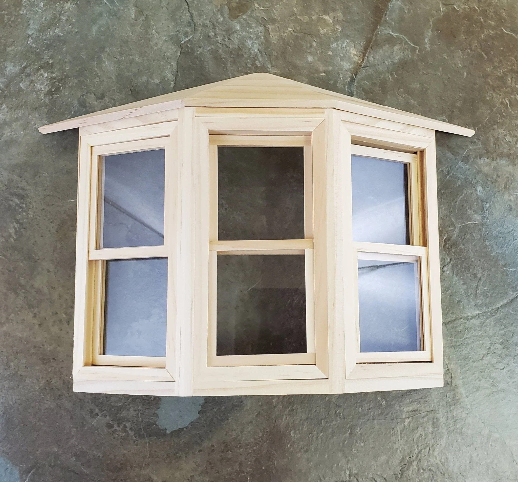 Dollhouse Miniature 3 Bay Window Working Large 1:12 Scale Houseworks 5020