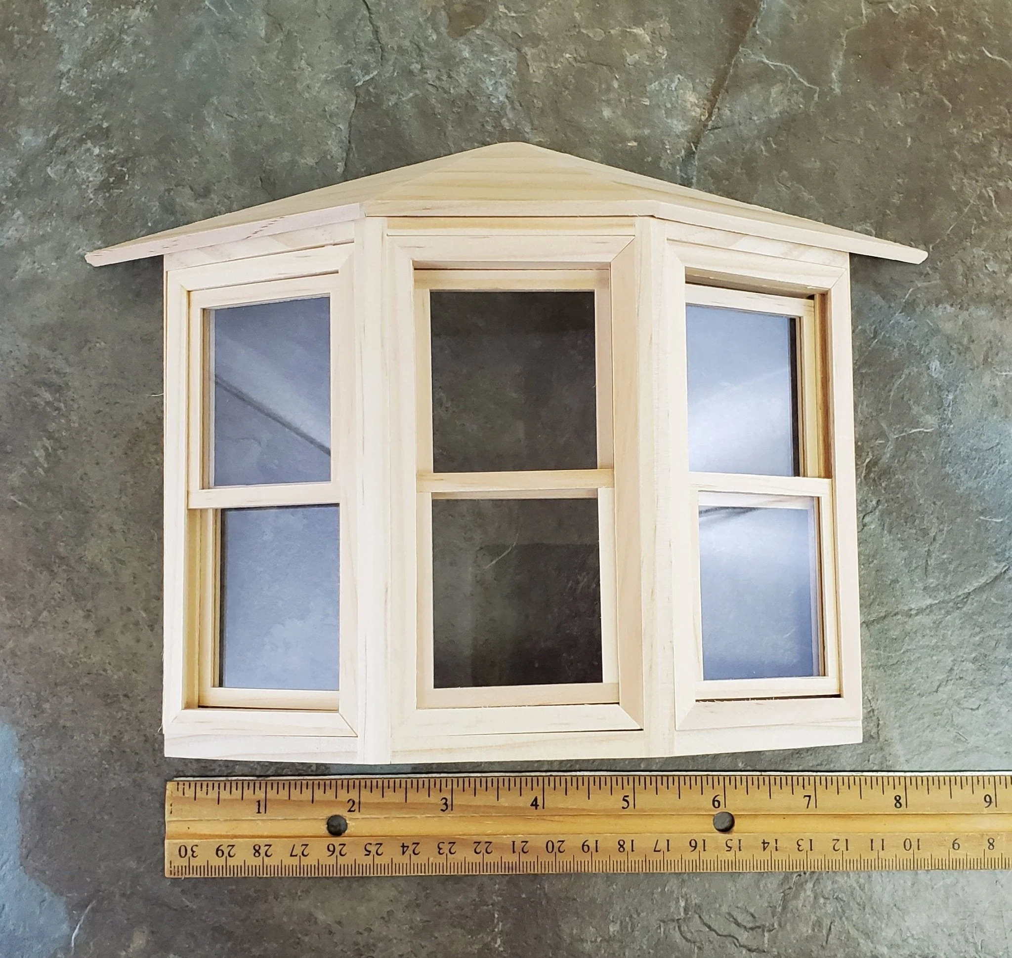 Dollhouse Miniature 3 Bay Window Working Large 1:12 Scale Houseworks 5020 - Image 2