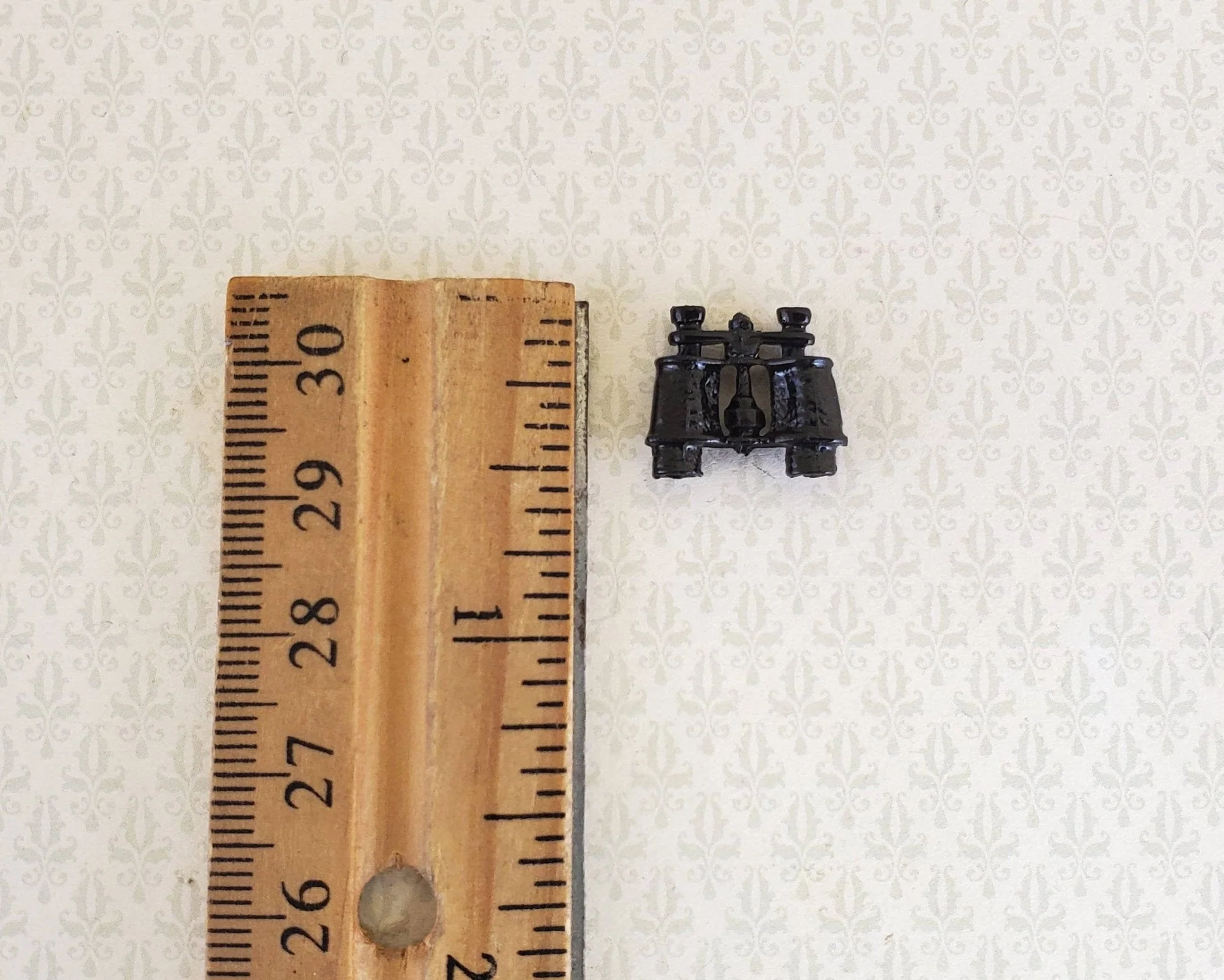 Dollhouse Miniature Binoculars Black Metal 1:12 Scale - Image 5