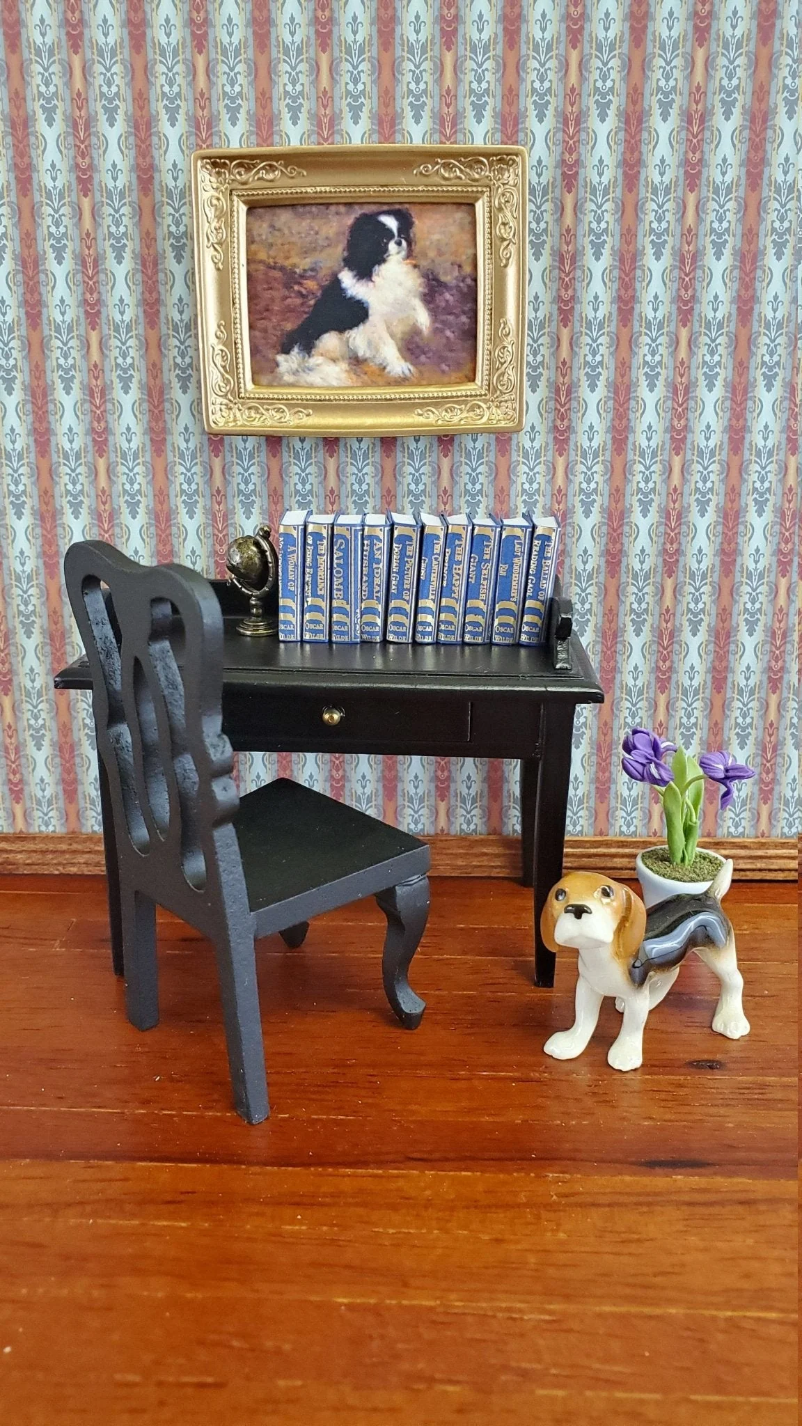 Dollhouse Miniature Book Set x10 Oscar Wilde 1:12 Scale (blank inside) - Image 5