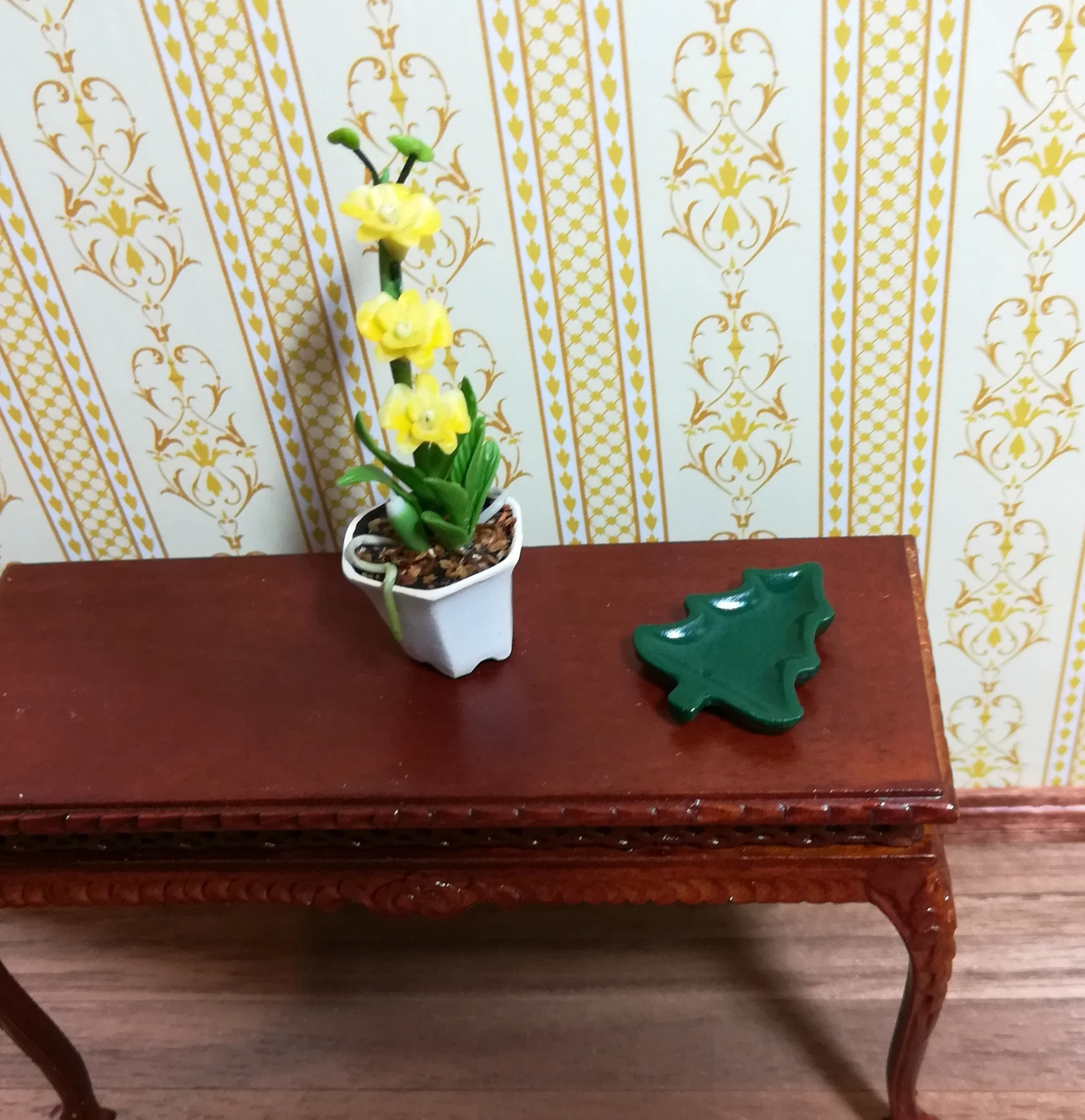 Dollhouse Miniature Cookie Tray Christmas Tree 1:12 Scale - Image 2