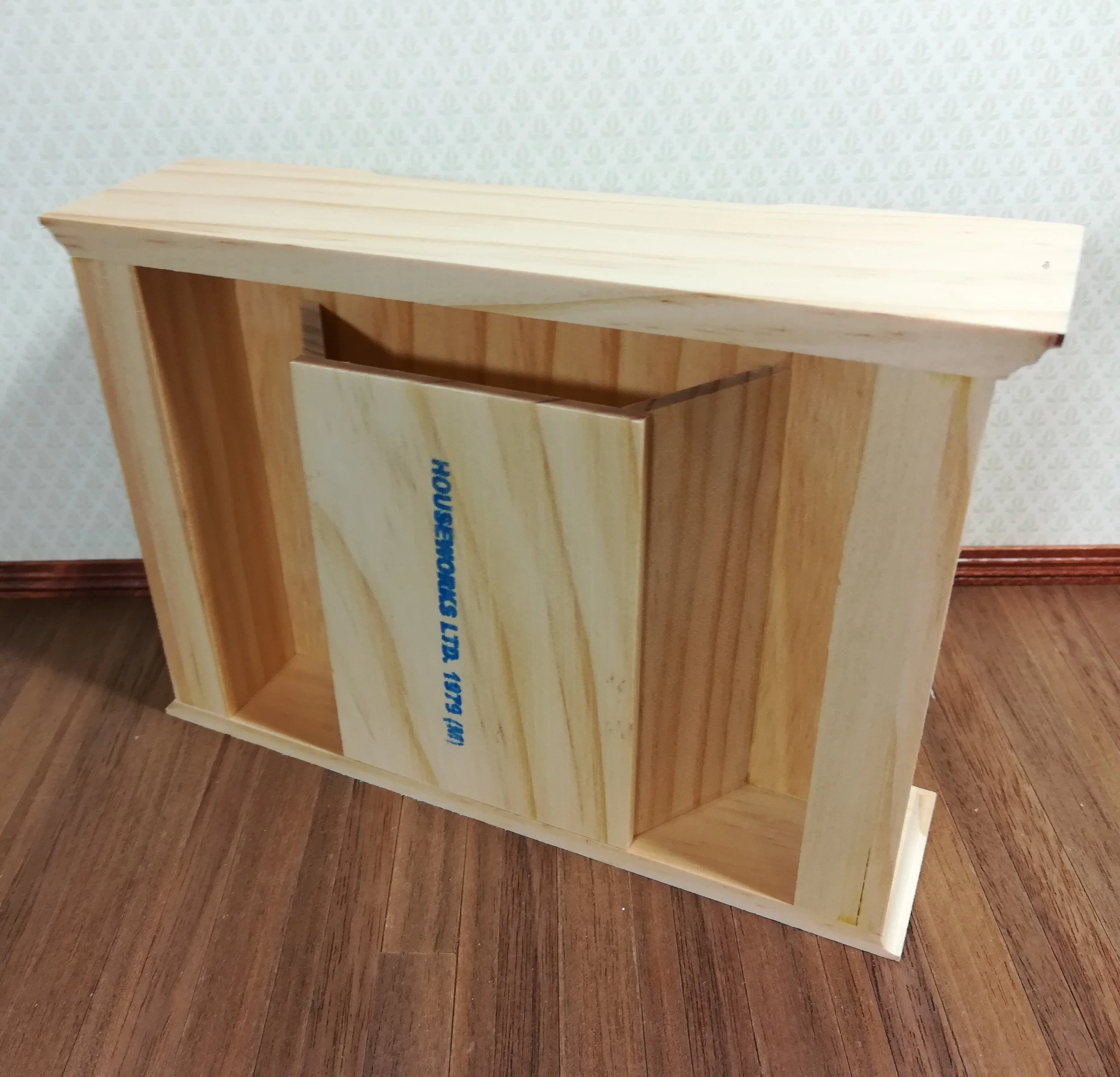 Dollhouse Miniature Fireplace Large by Houseworks DIY 1:12 Scale Furniture Unfinished - Image 4
