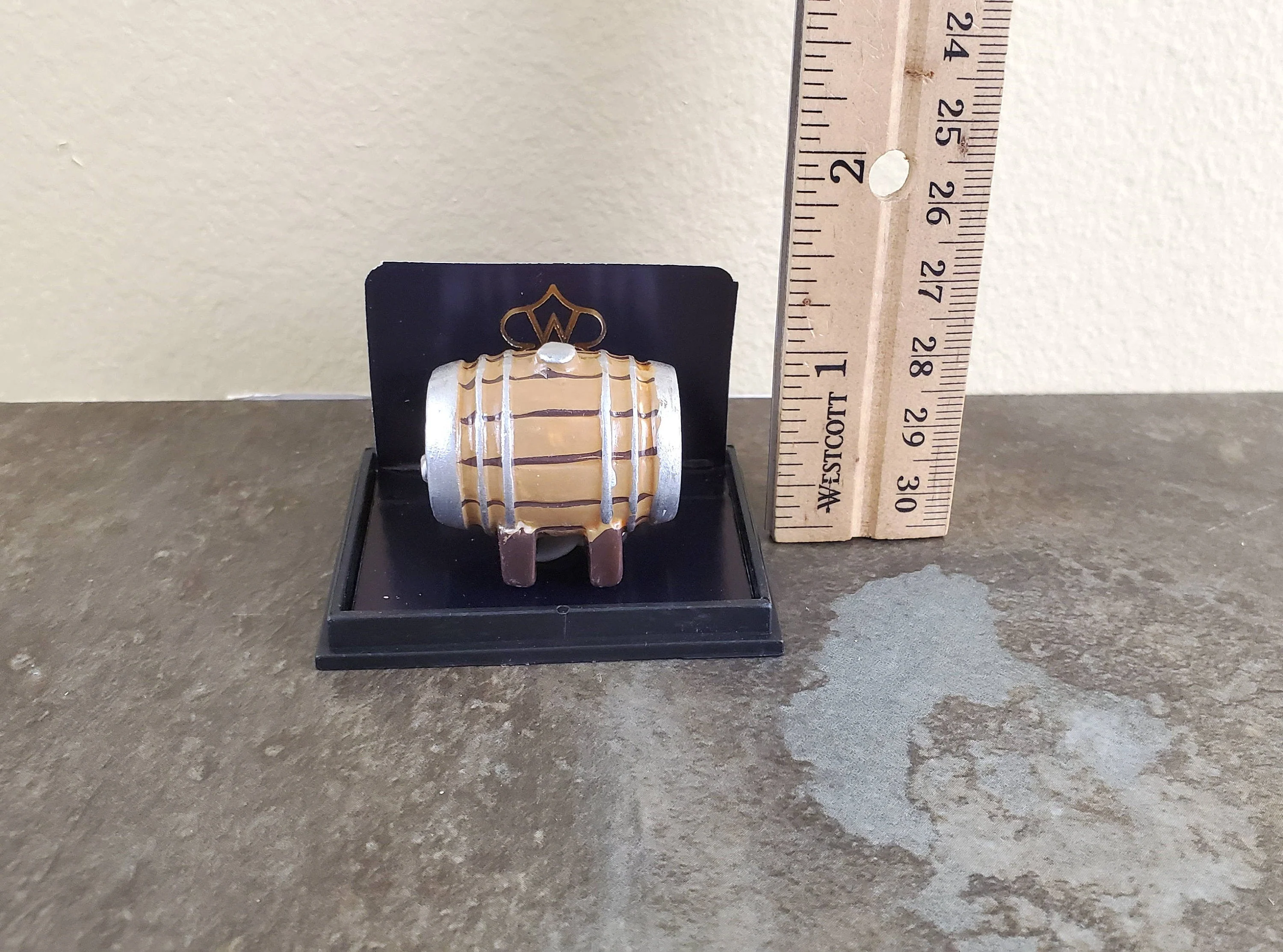 Dollhouse Miniature Keg with Tap Small 1:12 Scale Keg Beer or Wine Cask Reutter - Image 7