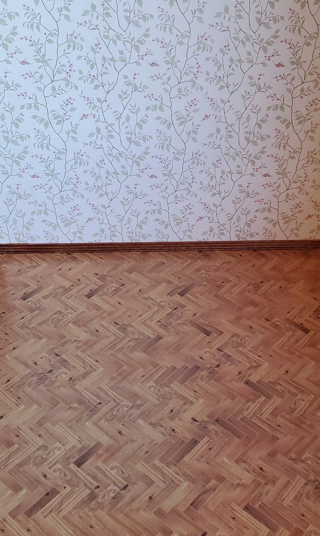 Dollhouse Miniature Parquet Wood Flooring Paper Card Stock Glossy 1:12 Scale - Image 3
