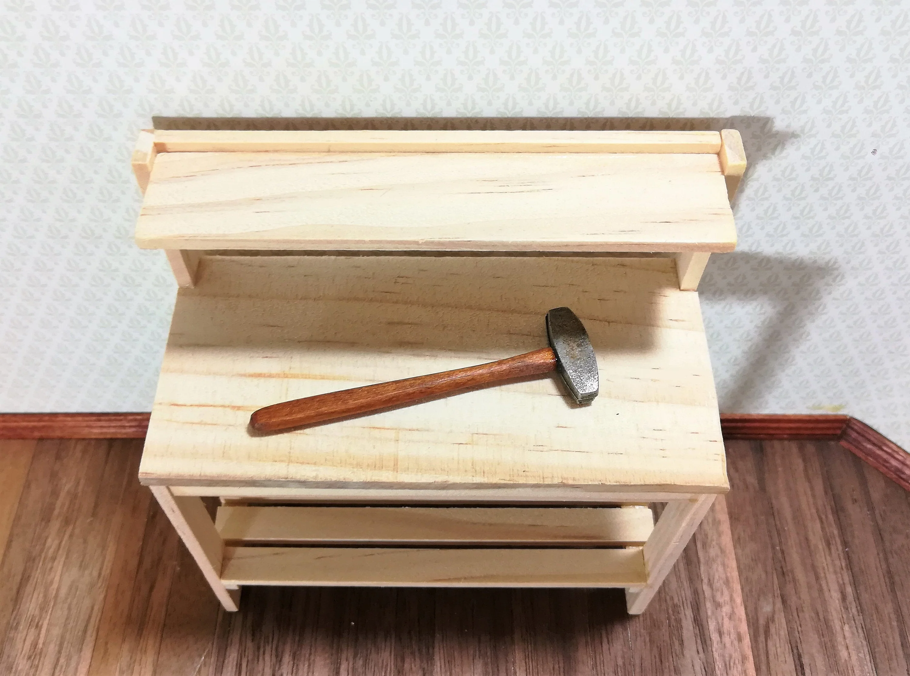 Dollhouse Miniature Sledgehammer Metal & Wood Sir Thomas Thumb 1:12 Scale Tool
