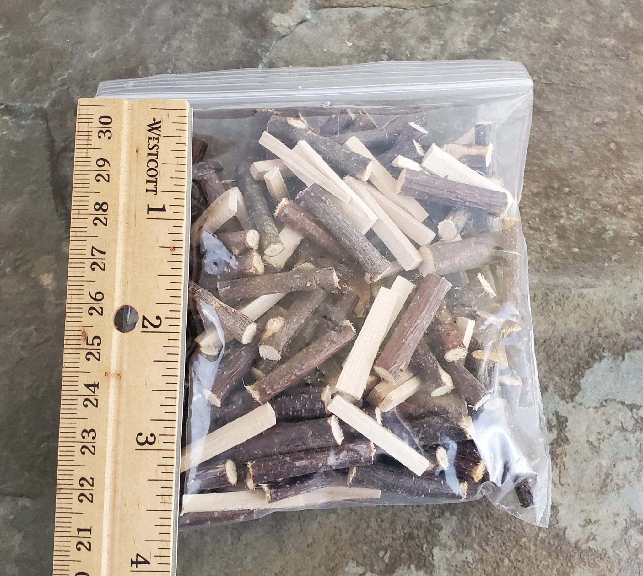 Dollhouse Miniature Split Logs Kindling for Fireplace Firewood 1:12 Scale - Image 5
