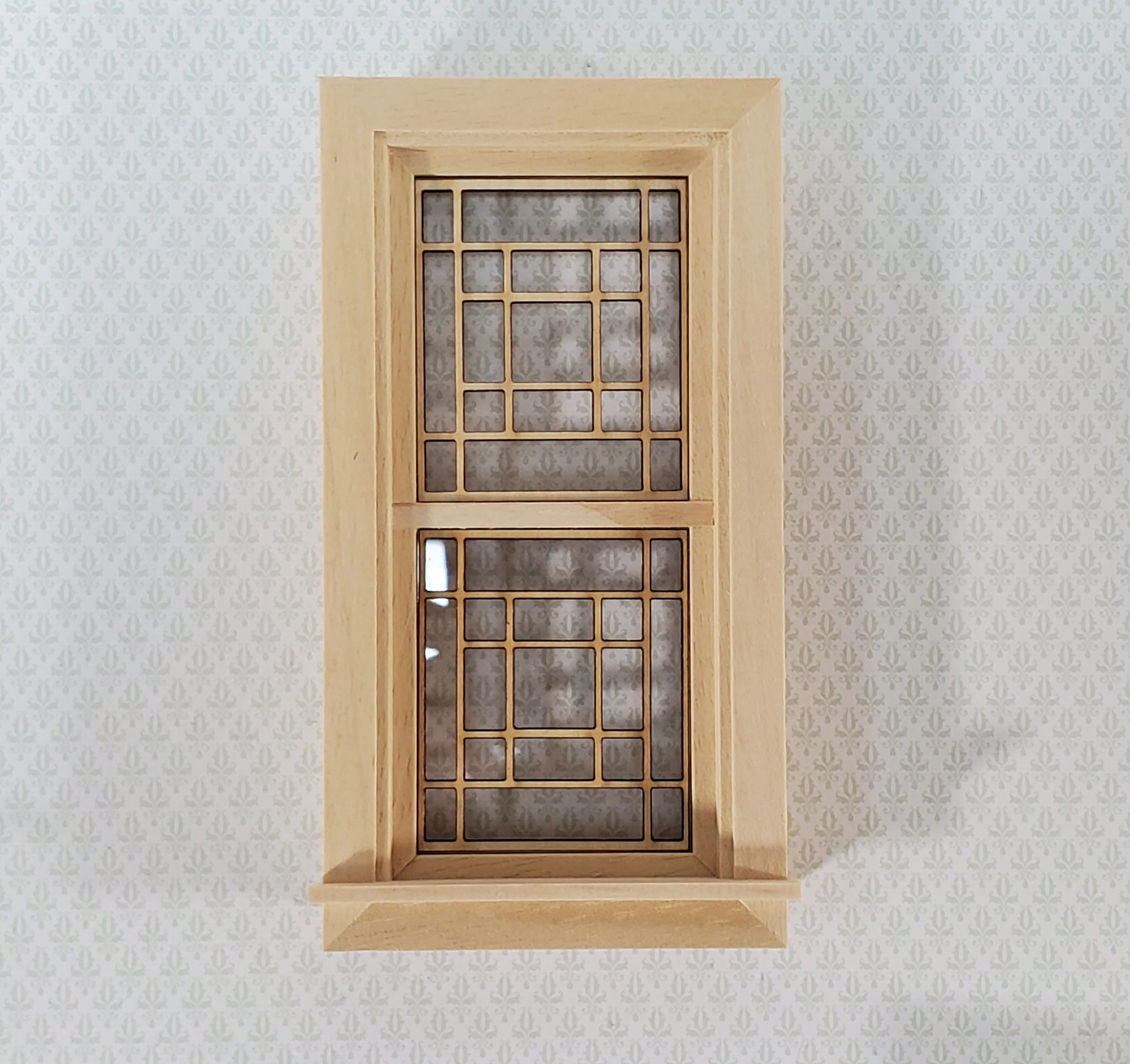 Dollhouse Window Panes Inserts Prairie Style 1:12 Scale Fits Houseworks 5032 - Image 5