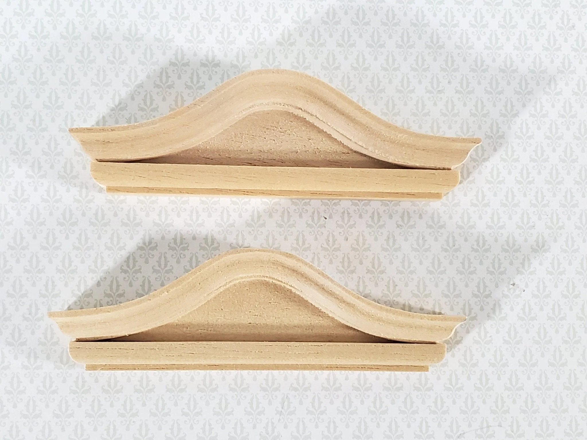 Dollhouse Miniature Window Pediment Bonnet Style Wood 1:12 Scale Houseworks #7097